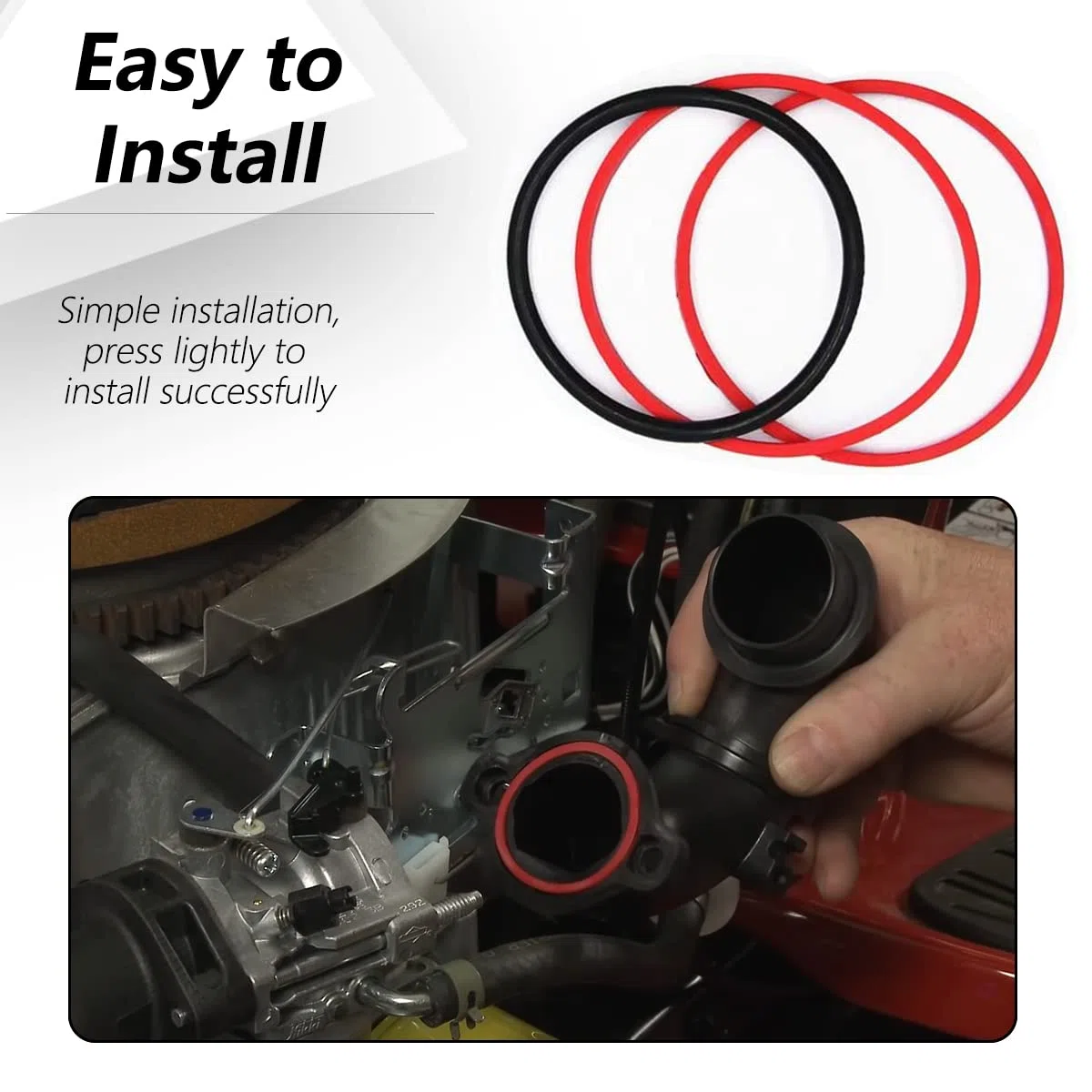 ZAMDOE 796184 Kit di ricostruzione per la revisione del carburatore per Briggs & Stratton 698787 699900 699521 698777 699813 692138 per Craftsman da 11HP a 19HP 210807 212702 212802 Carburatore