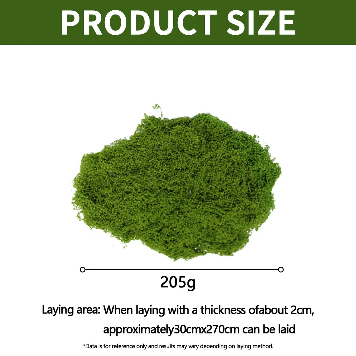 205 g, muschio per fai da te, muschio artificiale, muschio islandese, muschio islandese, presepe terrario, Moss acquista muschio naturale, decorazione, arte finte, decorazione per pareti, presepi