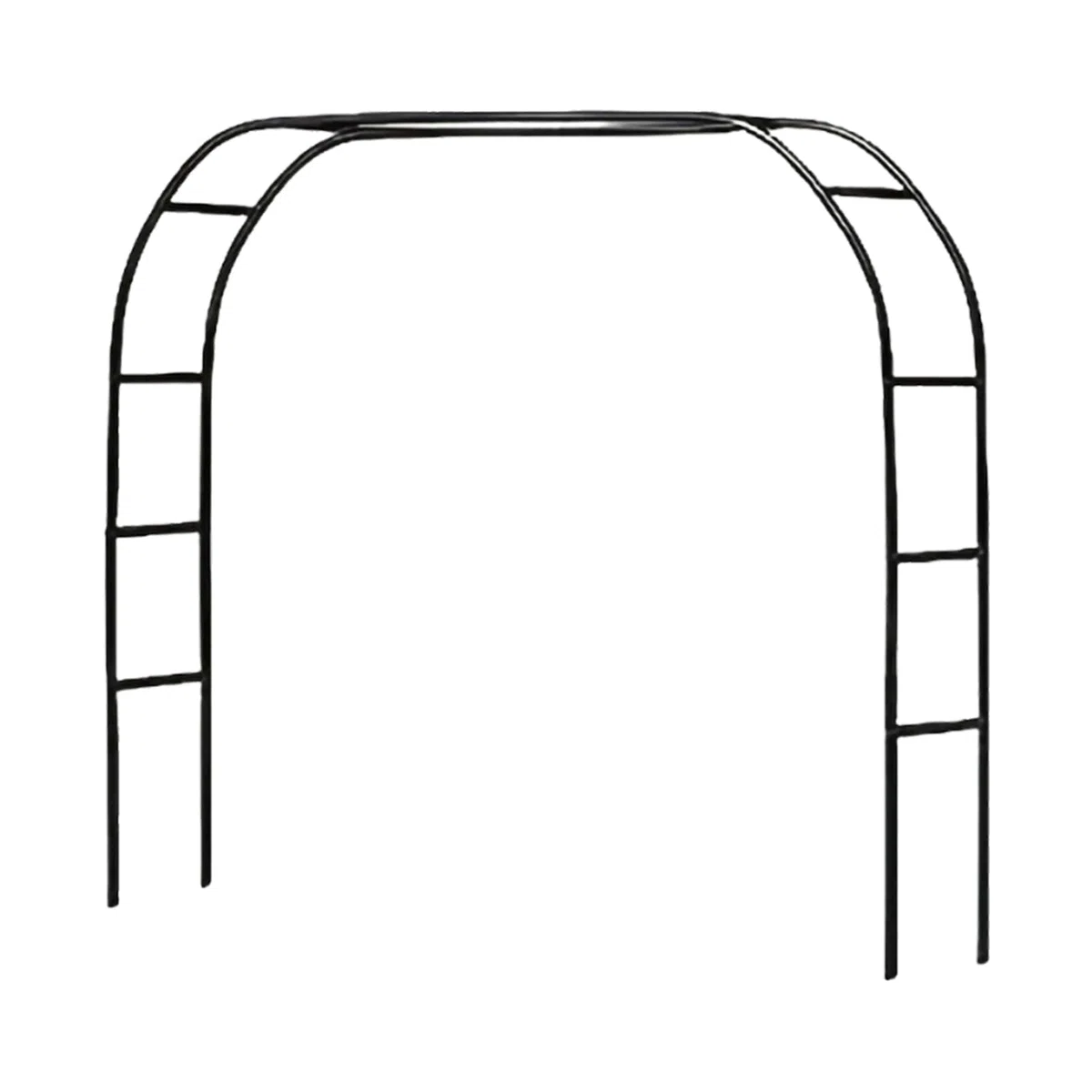 Traliccio ad da giardino, pergolato in metallo per piante rampicanti, viti e uva, supporto per sfondo per matrimoni all'aperto, cornice per fiori per feste, decorazioni da giardino ed eventi