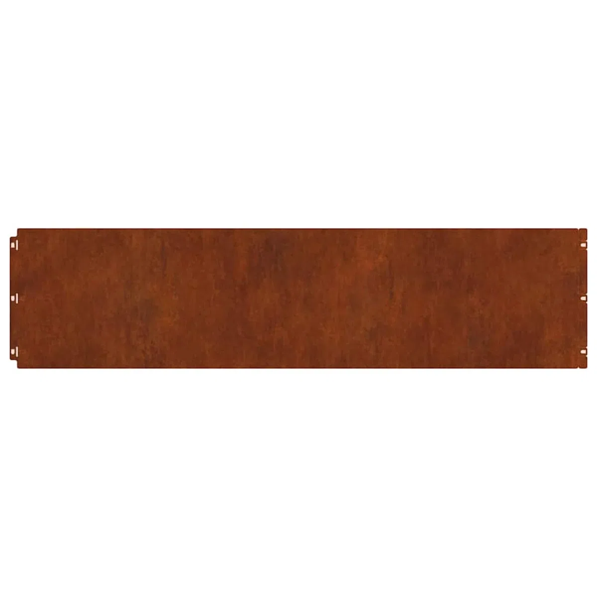 Gecheer Bordure per Prato, Flessibili 25 x 103 cm in Acciaio Corten con Sistema di Connessione Rapida per Giardini Aiuole Vialetti e Cortili