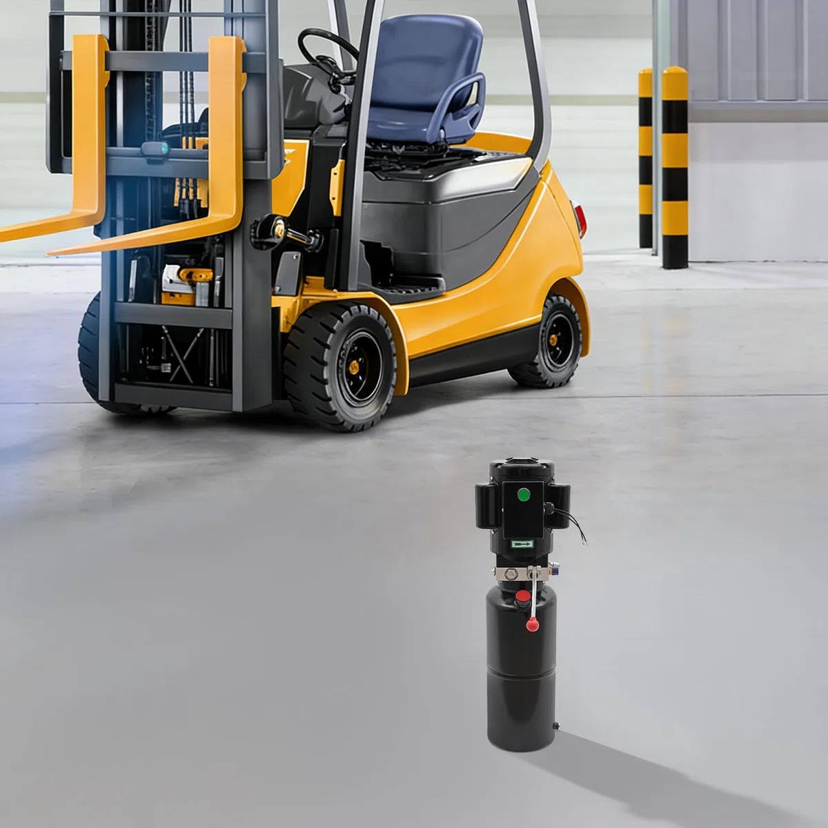 Generatore idraulico da 2,2 kW, pompa elettroidraulica, 2850 giri/min, massimo 12 MPa, pompa idraulica ad alta pressione, unità completa per officina, strumenti idraulici, dispositivi di sollevamento