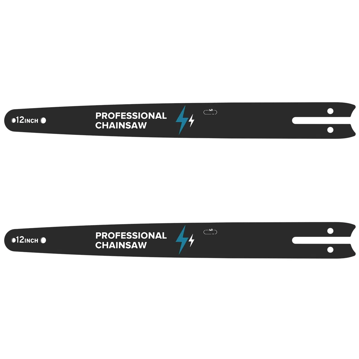 2 Barra di Guida per Motosega da 12 pollici (30.48cm), Passo 1/4, Compatibile con RINOXAR PowerCut X13