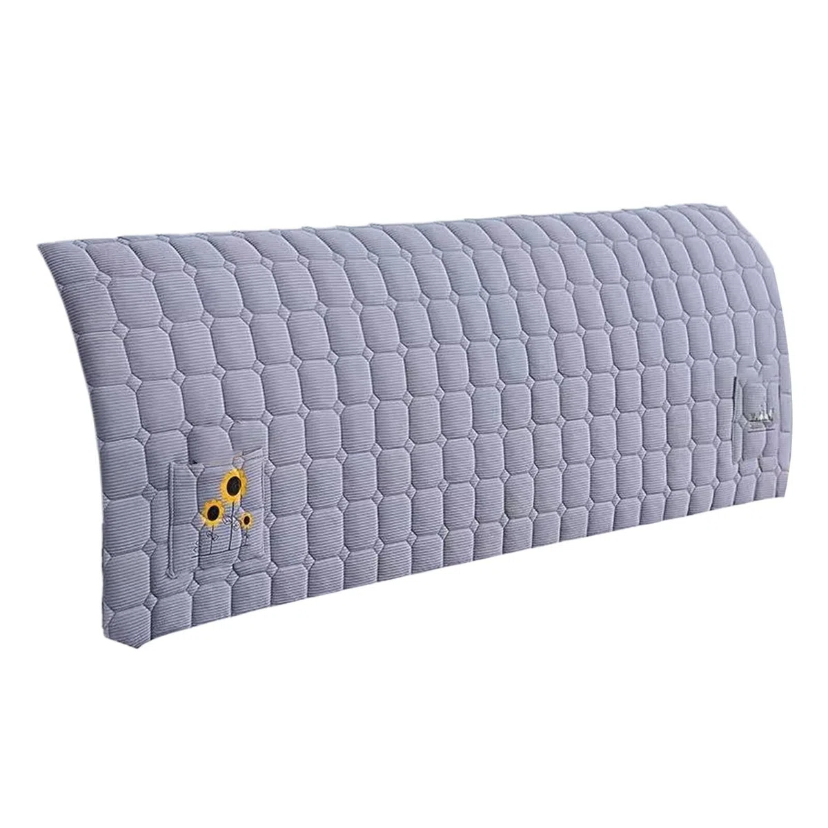 Fodera per testiera Aggiorna la camera da letto con facilità Fodera per testiera Fodera per testiera Queen Fodera per testiera letto completa, Gary, 180x65 cm