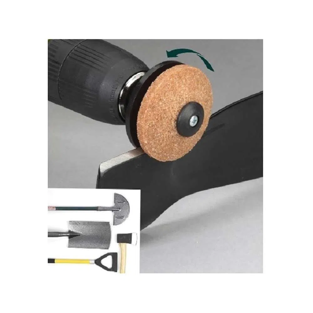 MULTI-SHARP 1801 Kit di affilatura per Utensili da Giardino, Multifunzione, per Lame di Tosaerba rotativi, cesoie, troncarami, ASCE, Forbici da potatura e da Giardinaggio