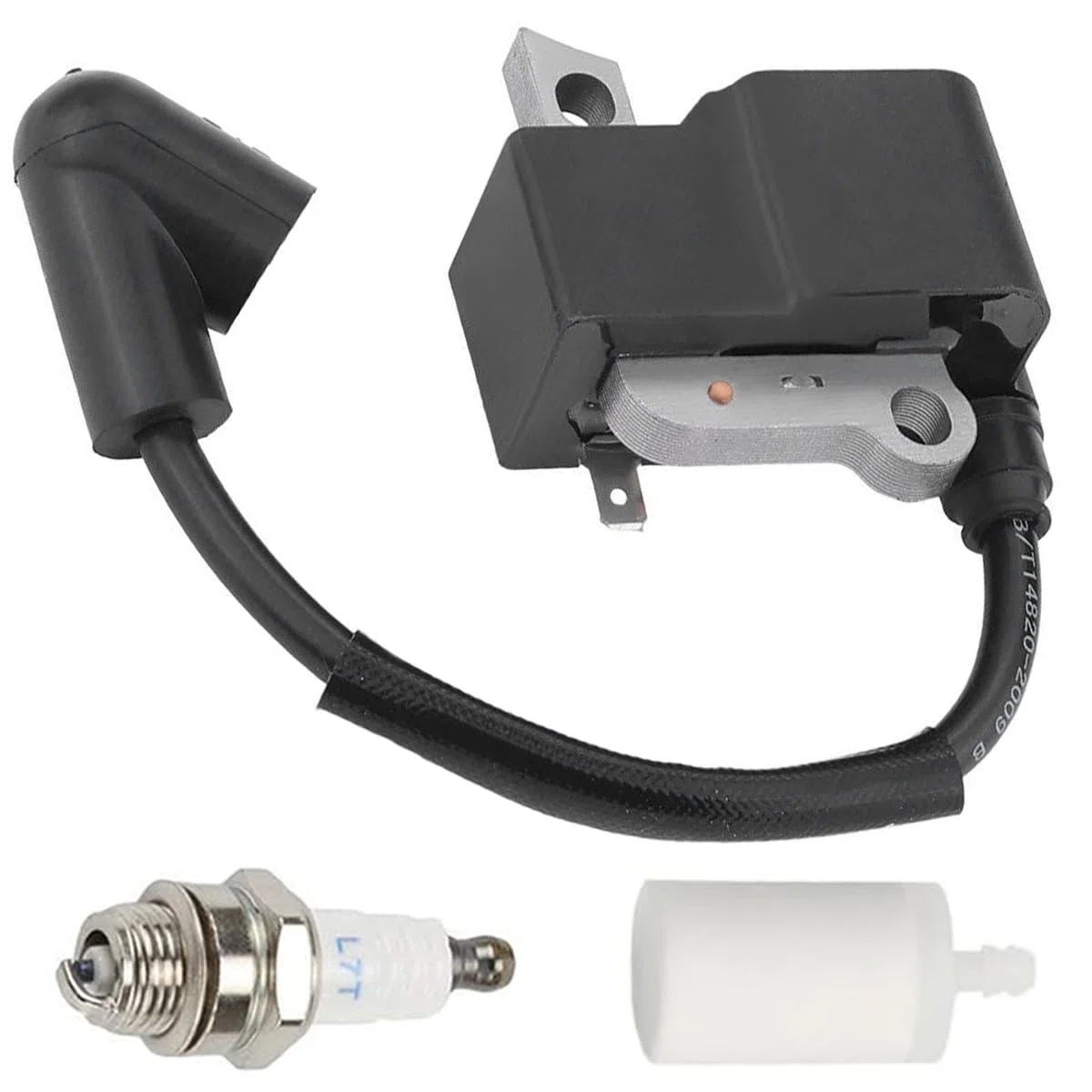 ZAMDOE Bobina del modulo di accensione con Candela per Husqvarna 435 435E 440E 445 445 E 450 450E Motosega per Jonsered CS2245 CS2245S CS2250S sostituisce 573935702 544243801 573935701 505427201