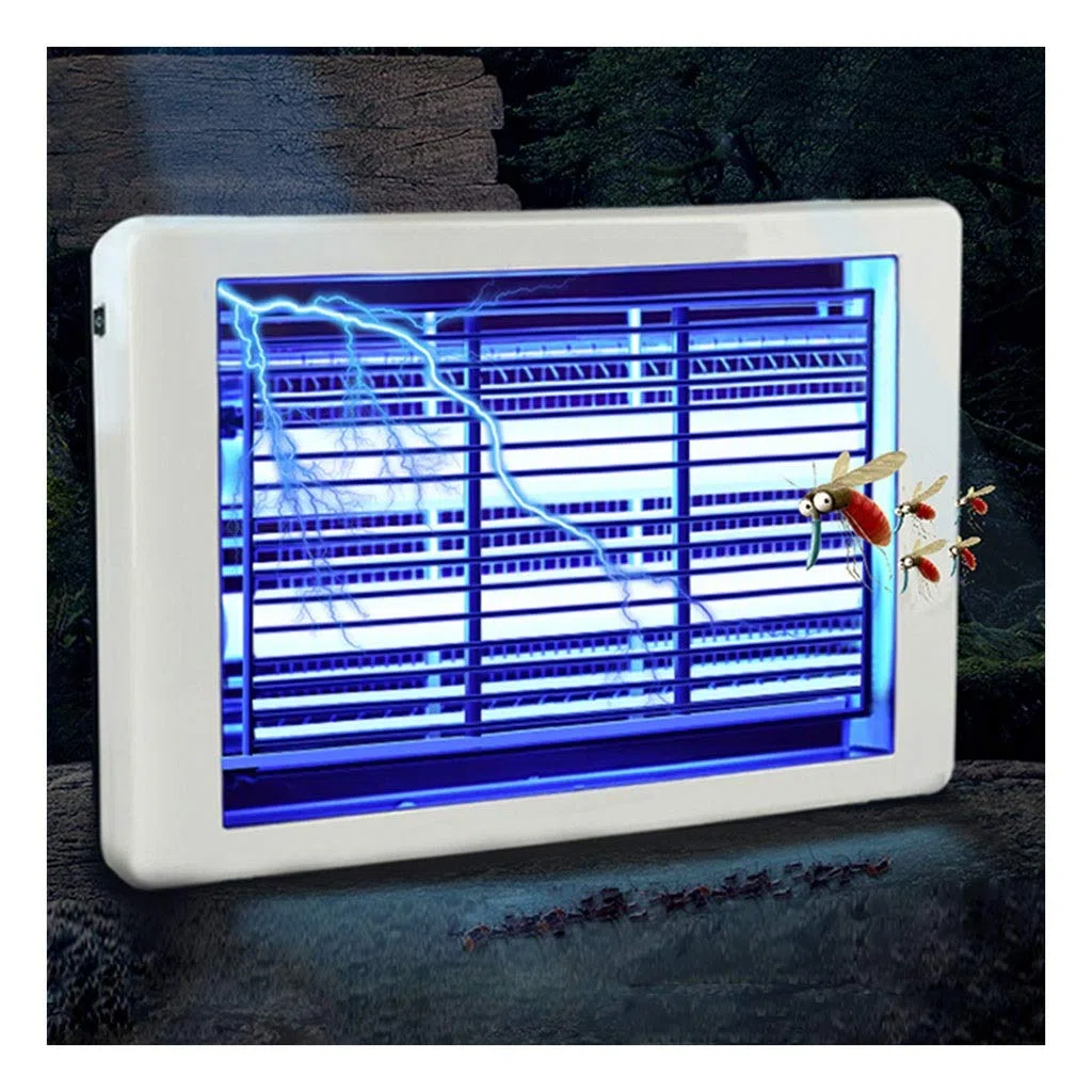 Trappola per zanzare, Lampada elettrica antizanzare, Lampada antizanzare per Interni, Lampada UV antizanzare per casa e Commerciale, Lampada antizanzare a LED