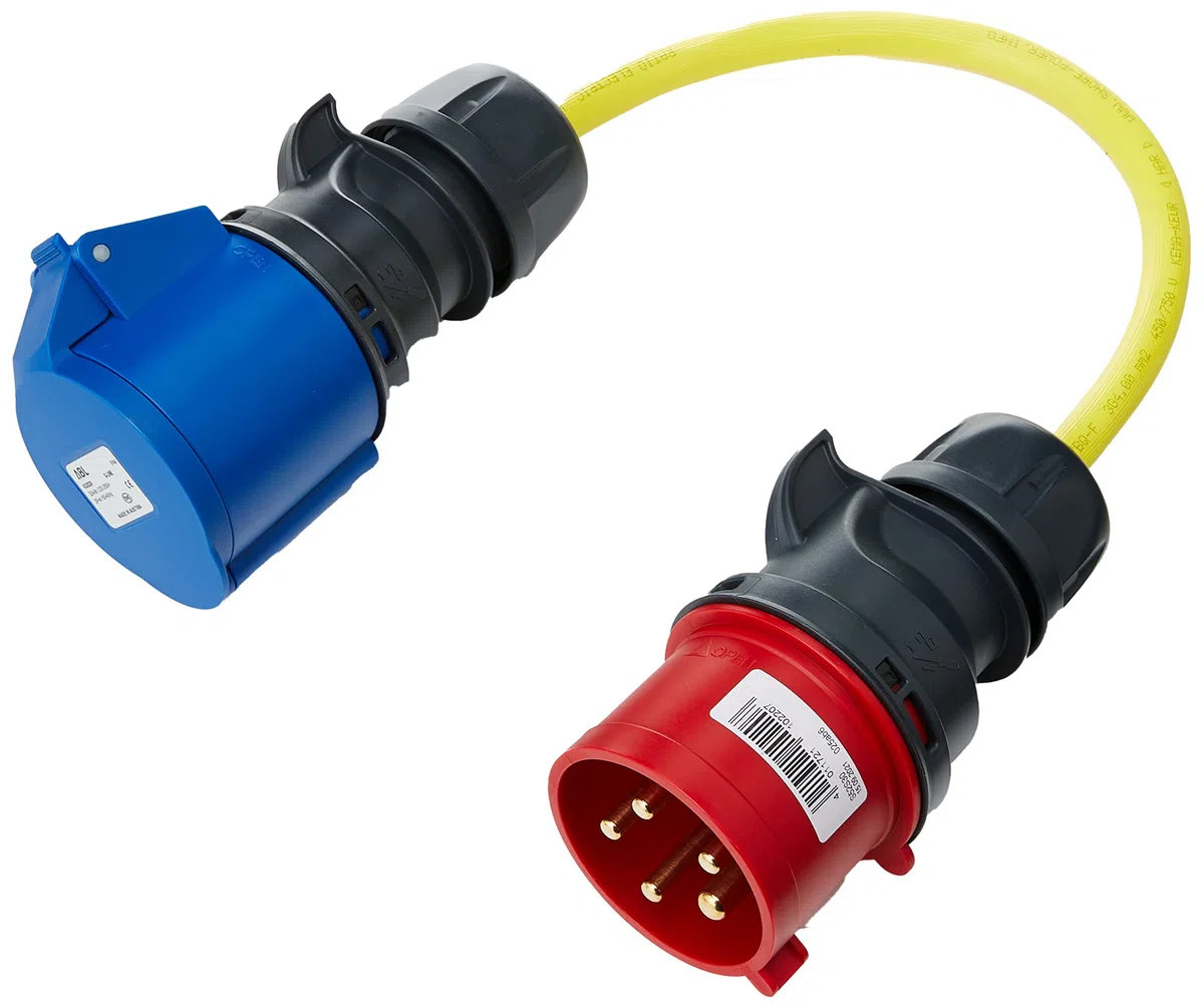Victron - Adattatore da presa CEE 32A 3p a spina CEE 32A 5p