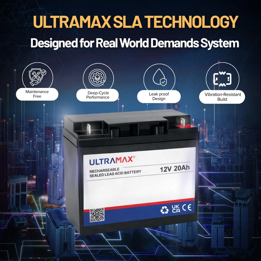 Batteria tosaerba Ultramax – 12 V 20 Ah (sostituisce F19 – 12B)