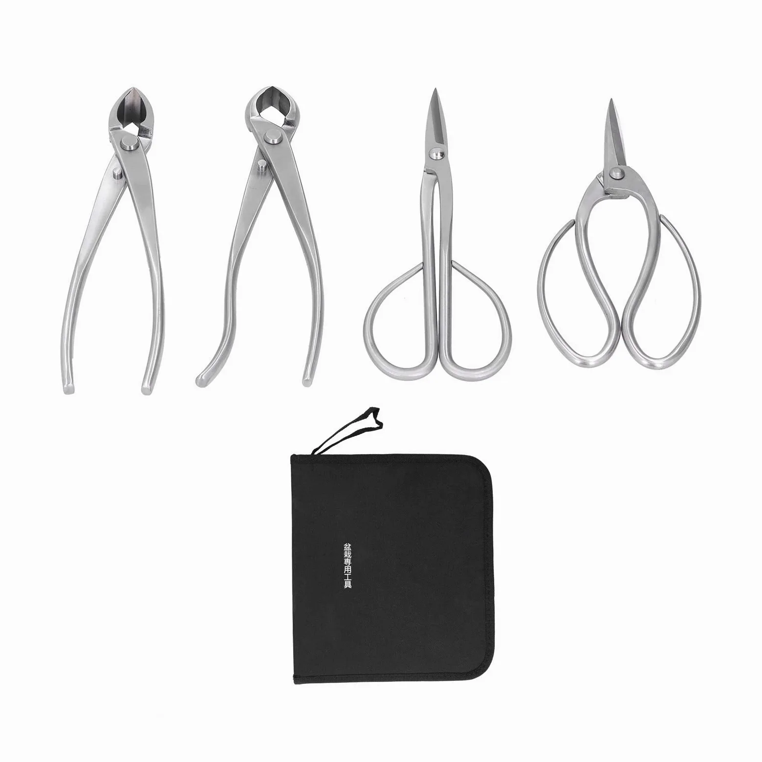 HEEPDD Set di Strumenti Versatili Set di Attrezzi Bonsai in Acciaio Inossidabile Shears Kit di Strumenti di Giardinaggio, per Giardini e Appassionati di Fiori per Giardini e Appassionati di Fiori Nan