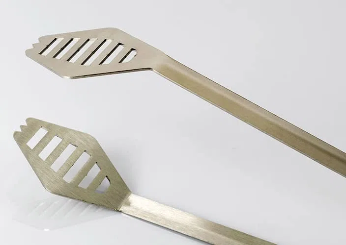 Lisa Luxury Set 3 Posate da Barbecue in Acciaio Inox Aisi 304 - Spessore 15/10