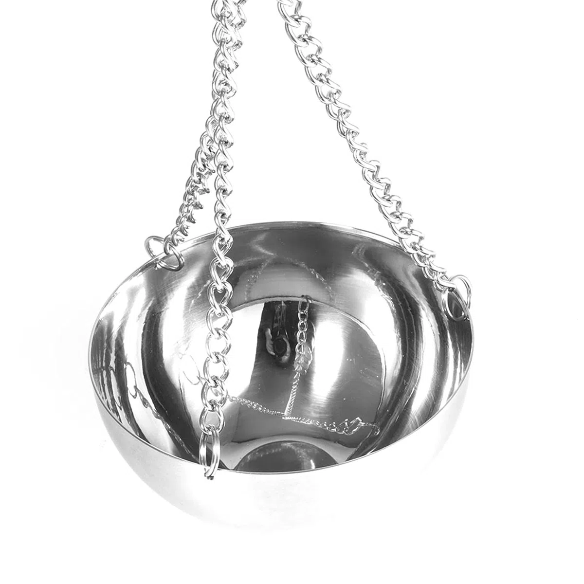 Accessori per la Stanza della Sauna della Ciotola Dell'olio Essenziale della Tazza Dell' della Sauna Dell'acciaio Inossidabile con il Braccio Oscillante per la Stanza della Sauna