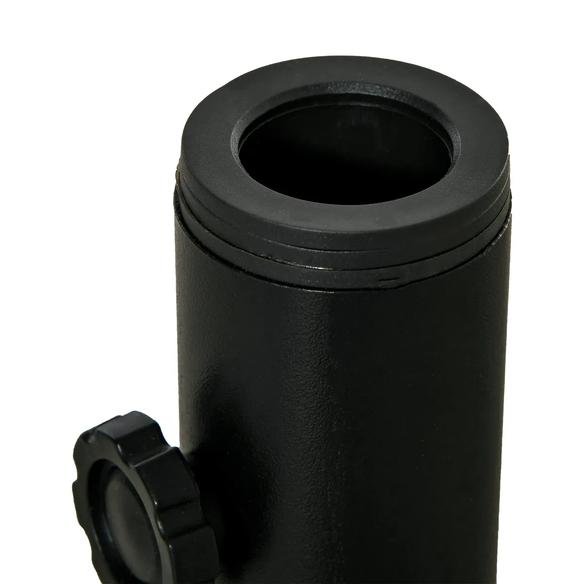 Outsunny Base per Ombrellone, Basamento per Ombrellone in Metallo, per Pali di Ombrelloni da Ø34/38/48 mm, per Patio, Pontile, Giardino e Cortile, Nero