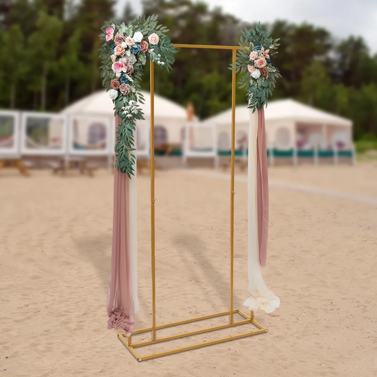 Supporto per sfondo fotografico, arco per matrimonio, metallo, stand per foto, festa, base stabile, fai da te, palloni ghirlande, laurea compleanno, giardino evento, installazione semplice, cornice