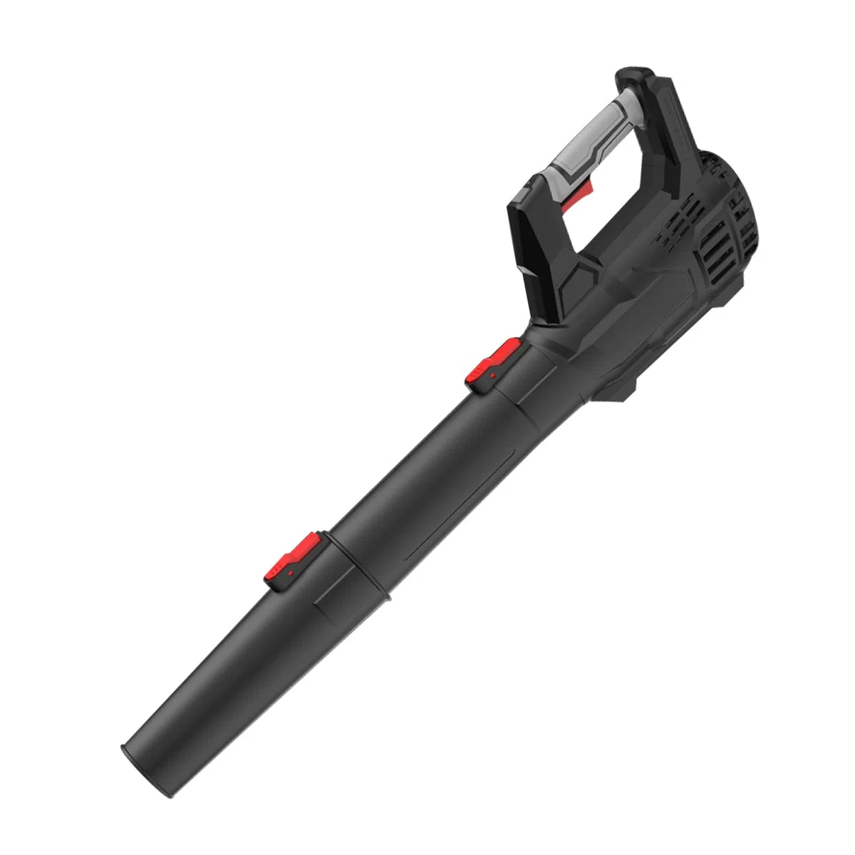 Soffiatore portatile 580CFM 160MPH Tubi intercambiabili Autonomia 40 minuti 2 batterie da 4, 0 Ah Costruzione ergonomica Soffiatore a batteria