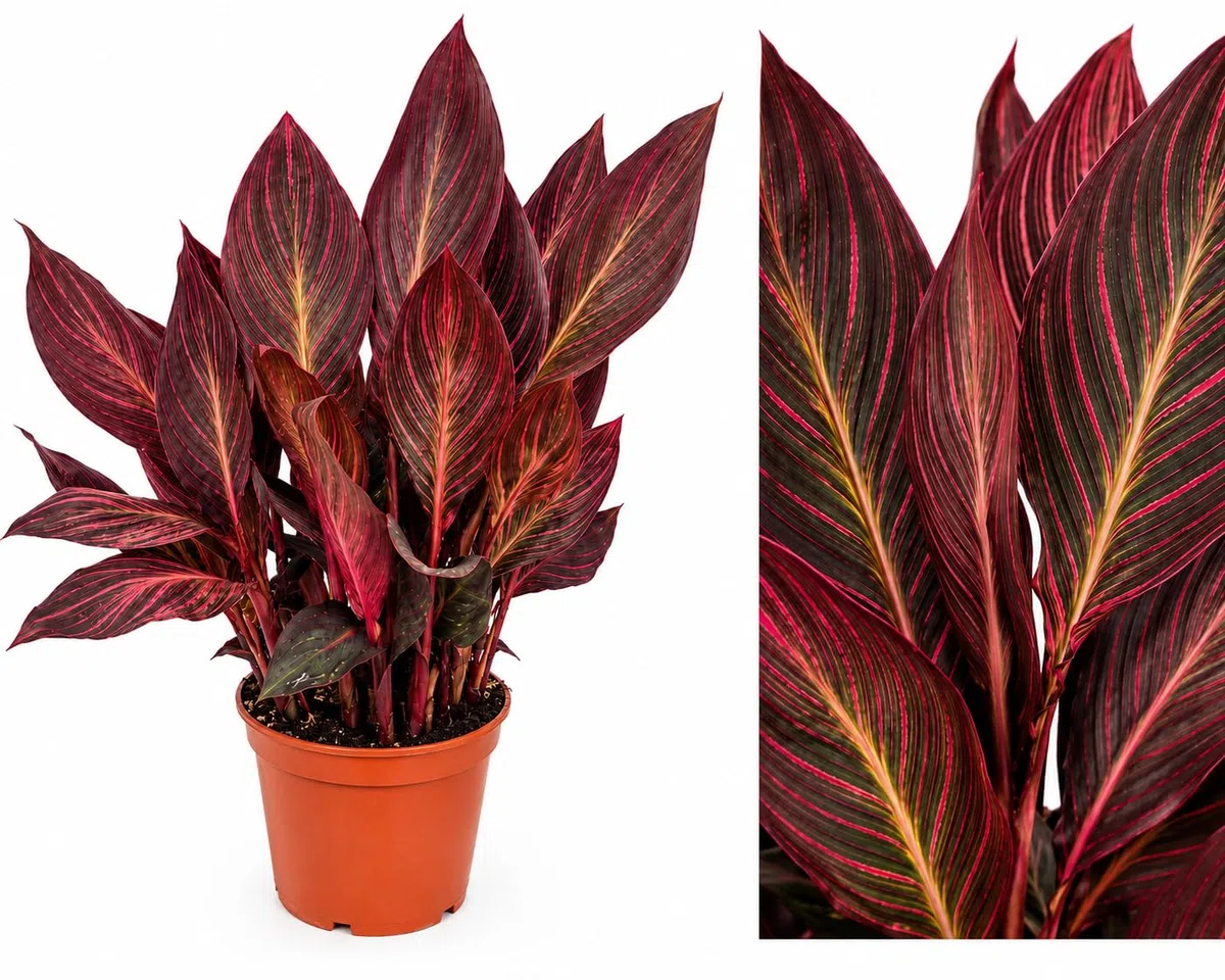 POWERS TO FLOWERS - CANNA INDICA TROPICANNA RED, VASO 19 CM, piante vere