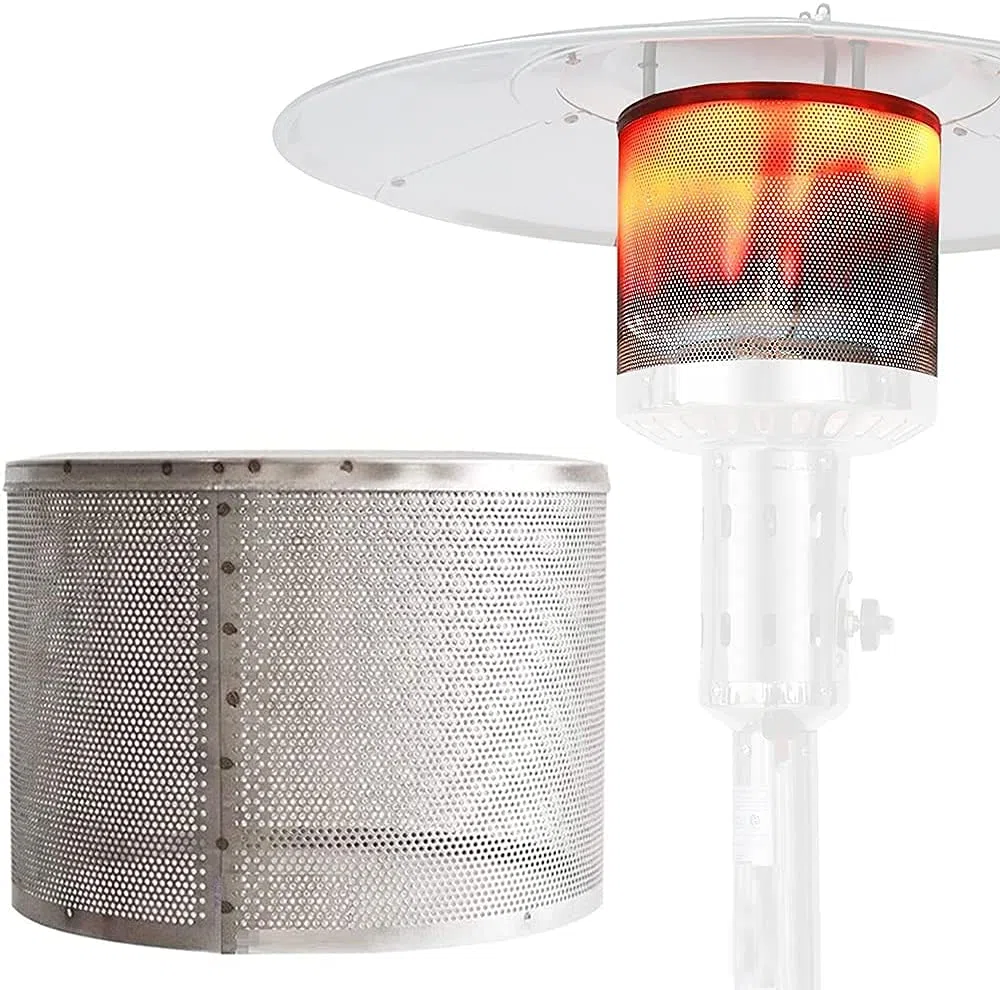 SLOOG Riscaldatore per Patio Esterno Premium, Riscaldamento del Calore del propano, Certificato ETL. Adatto per Esterni, terrazze, balconi, Giardini Bar o ristoranti