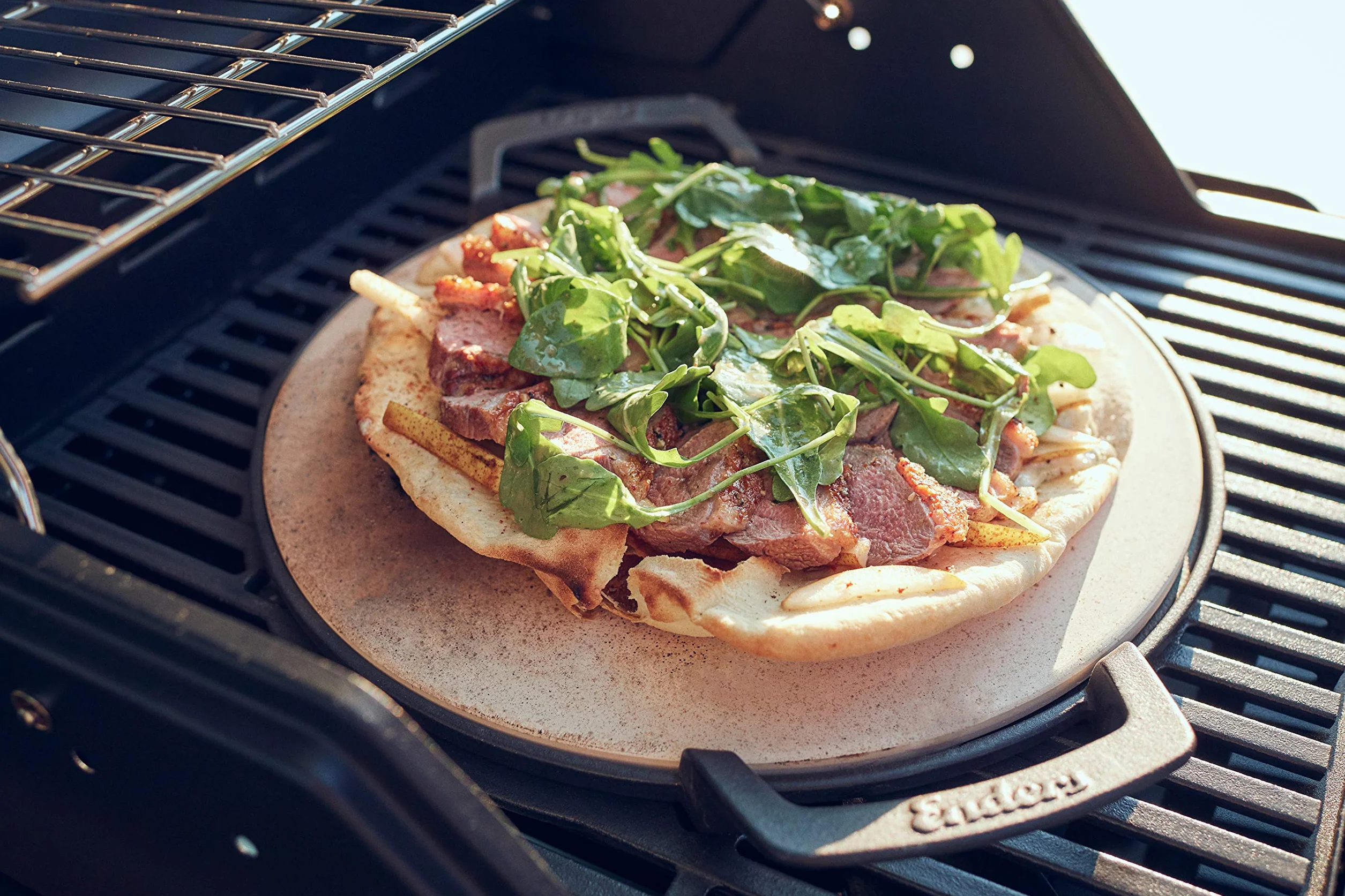 Enders Switch Grid - Pietra Refrattaria per Pizza - Piastra pr Barbecue - Accessorio per Grill in Cordierite - Compatibile con MONROE, KANSAS, BOSTON, BROOKLYN Next, CHICAGO 3 #7790