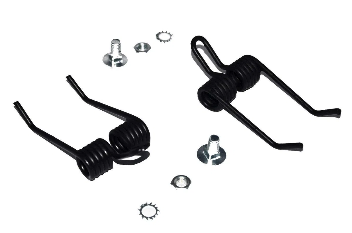 perfektGarten Lama per scarificatore per tosaerba, smacchiatore + 6 molle doppie temprate