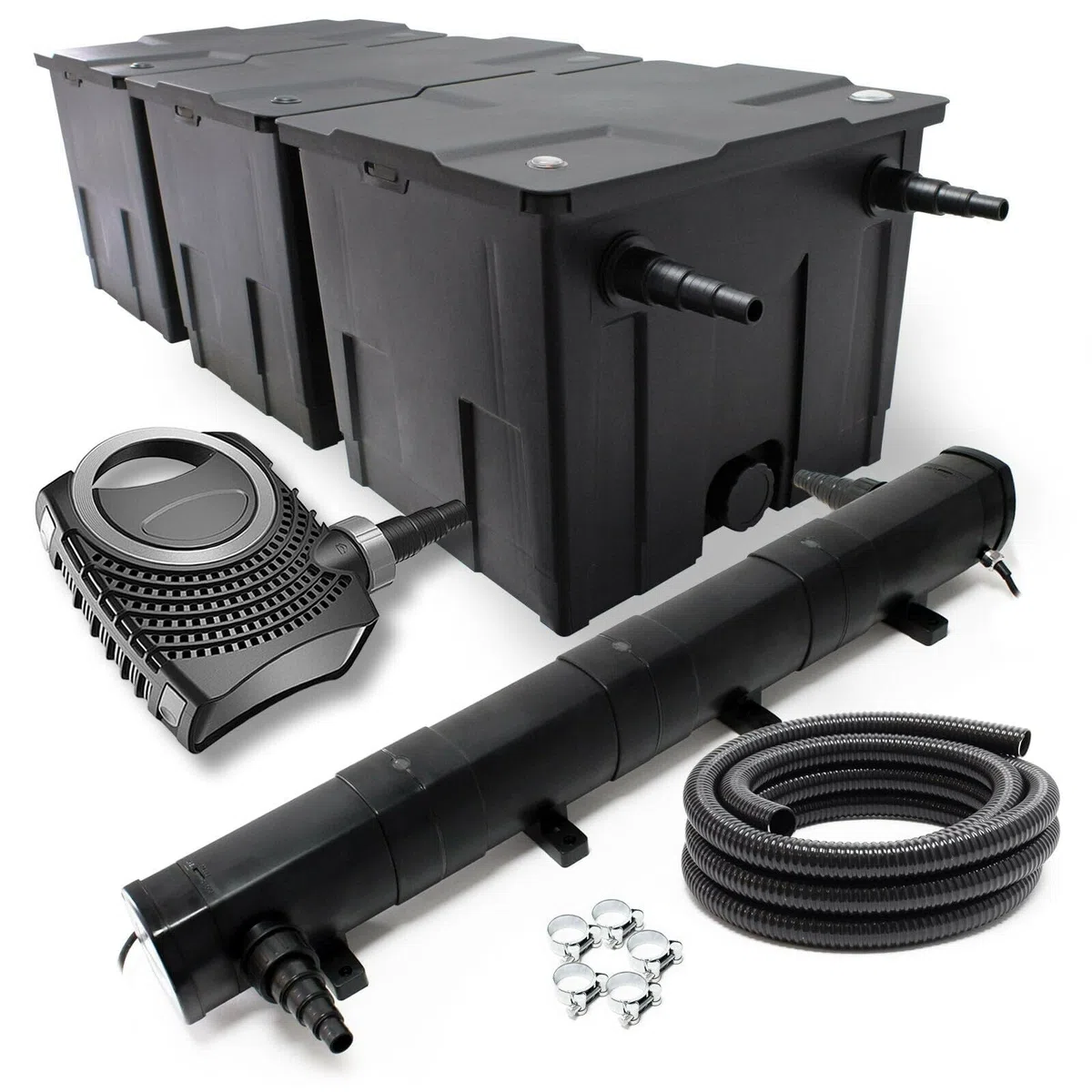 Kit filtro 72 watt pompa 10000 litri all'ora tubo 10 m 16_0001880