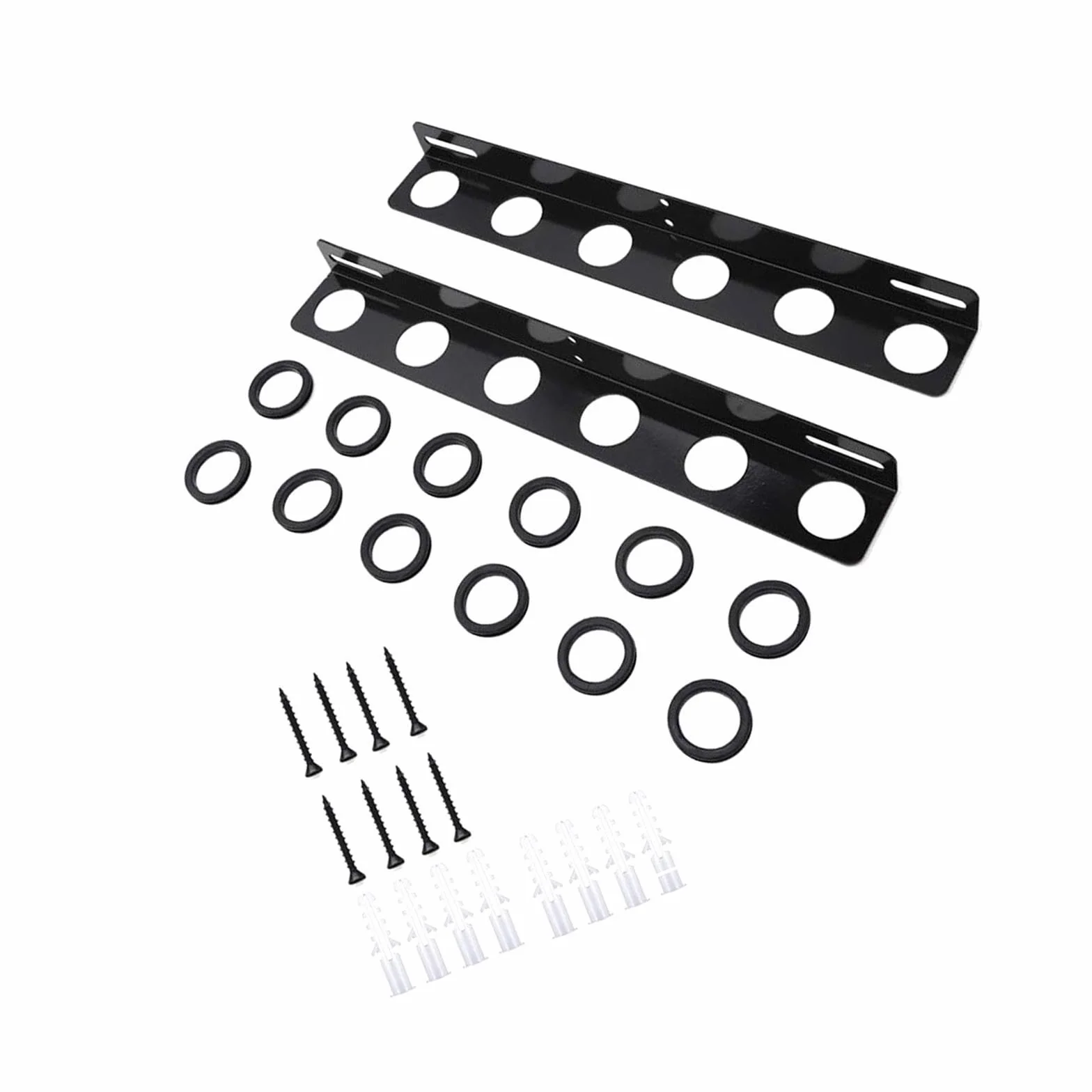 Organizza in modo efficiente le attrezzature da giardino con il portautensili manuale per giardinaggio di qualità, dotato di semplici accessori di