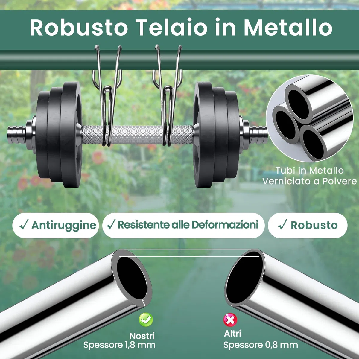 RELAX4LIFE Rastrello da Giardino 75/91/106CM, Rastrello Livellatore per Prato, Attrezzo da Giardino in Metallo per Livellare il Terreno e la Sabbia del Prato (91 x 25 cm)