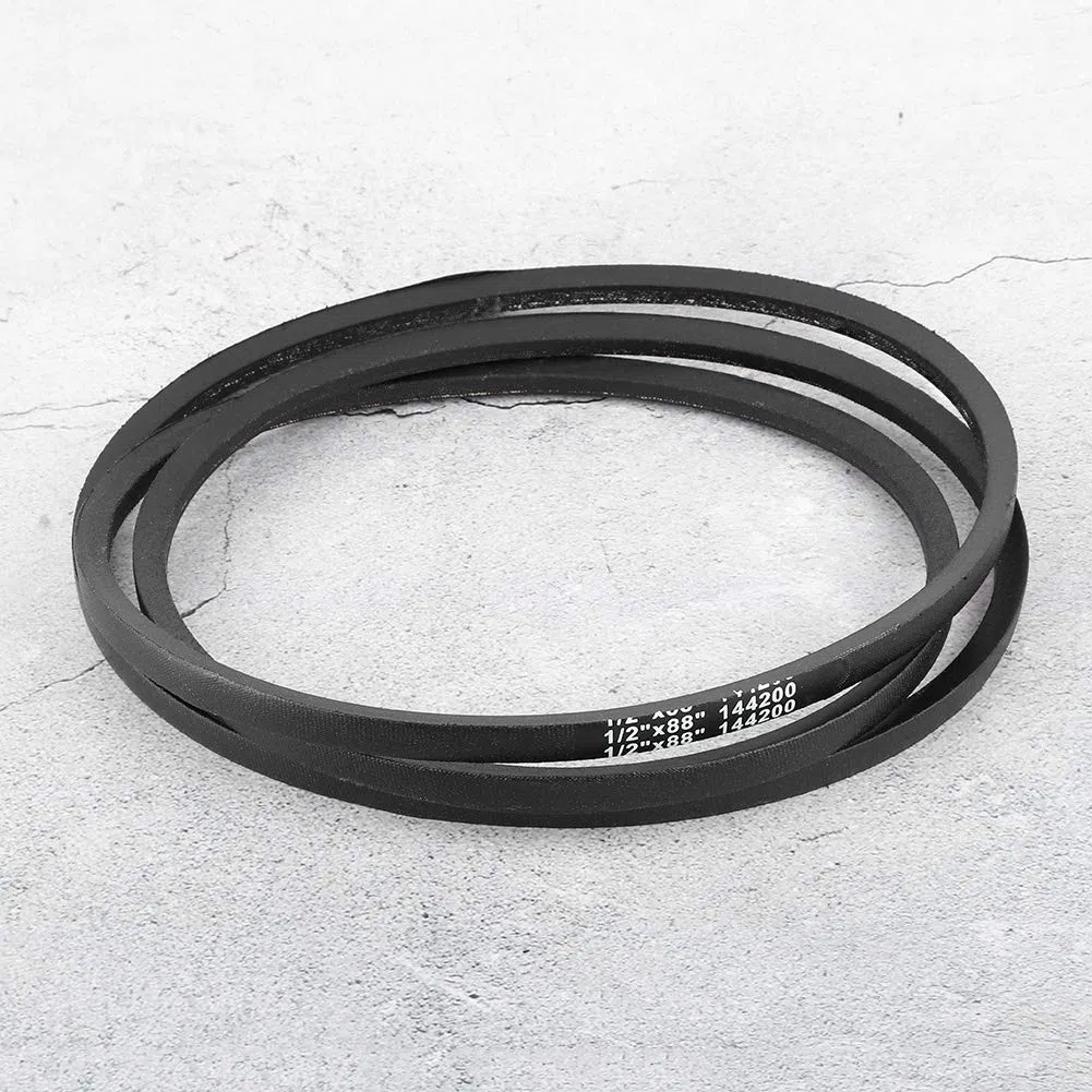 Cinghia di trasmissione, 131290 144200 Sostituzione della cinghia di trasmissione del piatto di taglio del tosaerba 1/2"x88" per trattorino da 38"/44"