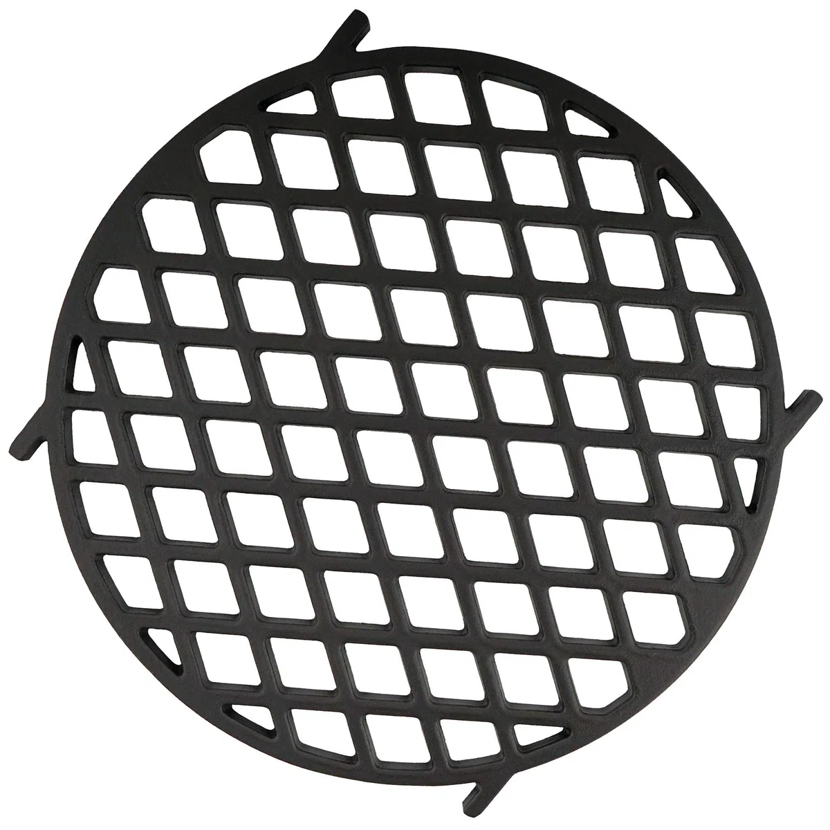 BBQ-TORO Griglia in ghisa Ø 30 cm | Sear Grate Adatta per Weber Gourmet BBQ System (GBS) | griglia in ghisa Adatta per Barbecue a Sfera di 57 cm