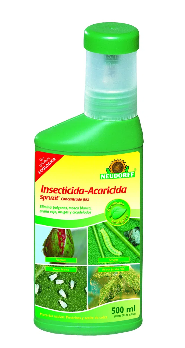Neudorff Spruzit Insetticida-Acaricida Concentrato, 500 ml, Colore Giallo