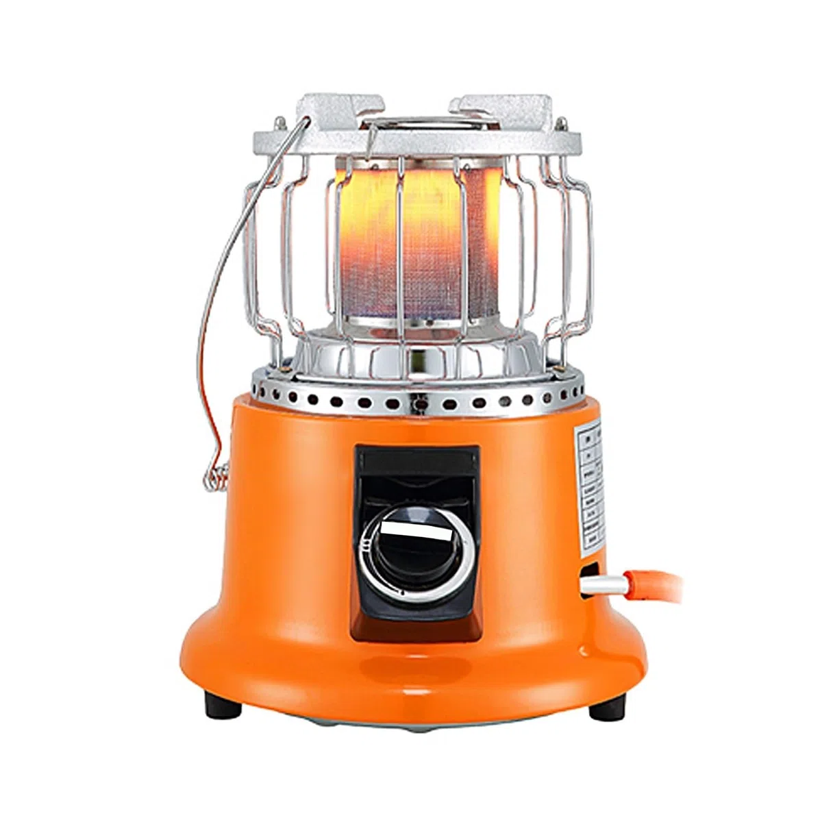 Riscaldatore da Esterno, 3600W ad Alta Potenza Stufa da Esterno Giardino, 3 Secondi di Calore Rapido, Riscaldatore a Gas per Campeggio Riscaldamento Cucina