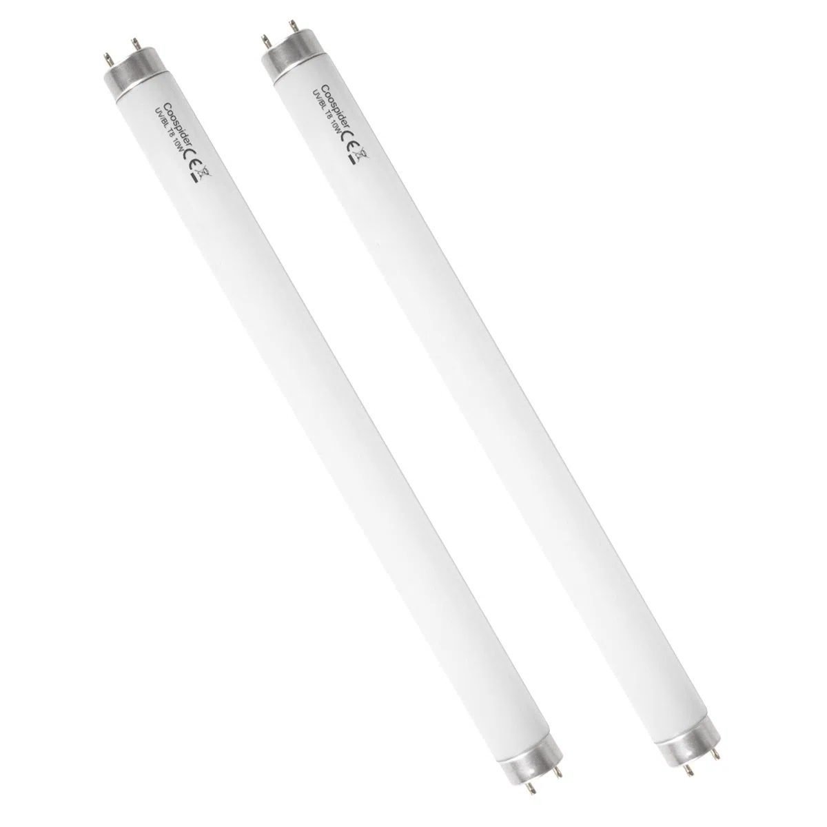 2-Pack 10W Fly Killer Lampadine di Ricambio BL T8 UV Lampadina Tubi per 20W Elettrico Insetto Killer/Fly Zapper/Bug zapper/Zanzariera Killer
