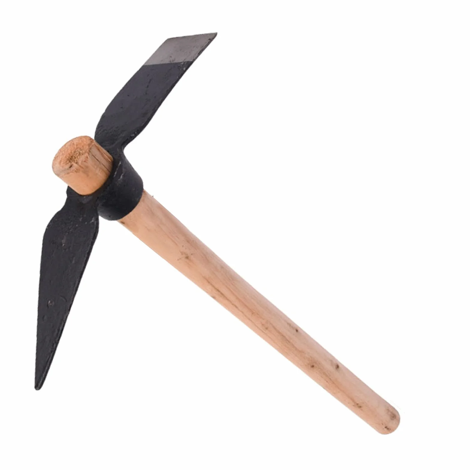 TOPINCN Pick Mattock Hoe Garden Pick Heavy Duty Piccozza Attrezzo Manuale Forgiato Diserbo Piccone da Giardino per Giardinaggio Allentamento del Terreno Campeggio