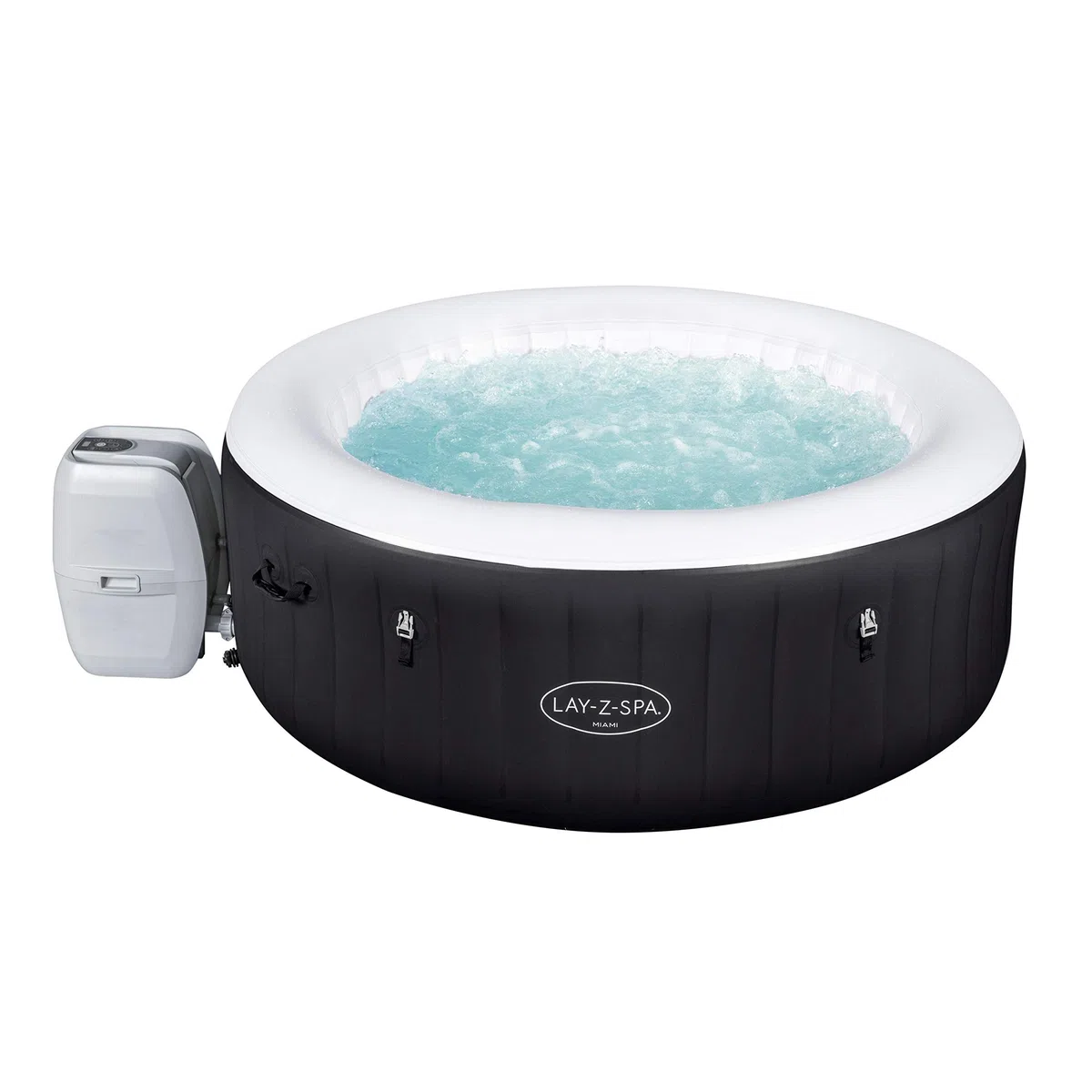 Bestway 60001 Minipiscina idromassaggio gonfiabile Miami Lay-Z-Spa AirJet