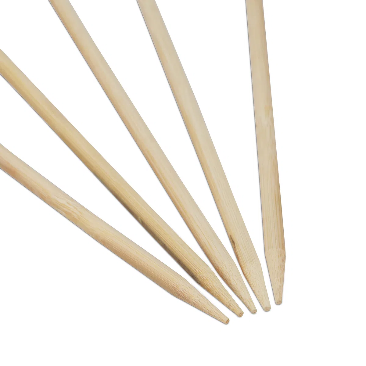 Relaxdays Spiedini in Legno, Set 200 Spiedi da 90 cm per Salsicce, Griglia e Barbecue, Attrezzo BBQ, Ø 5 mm, Naturale
