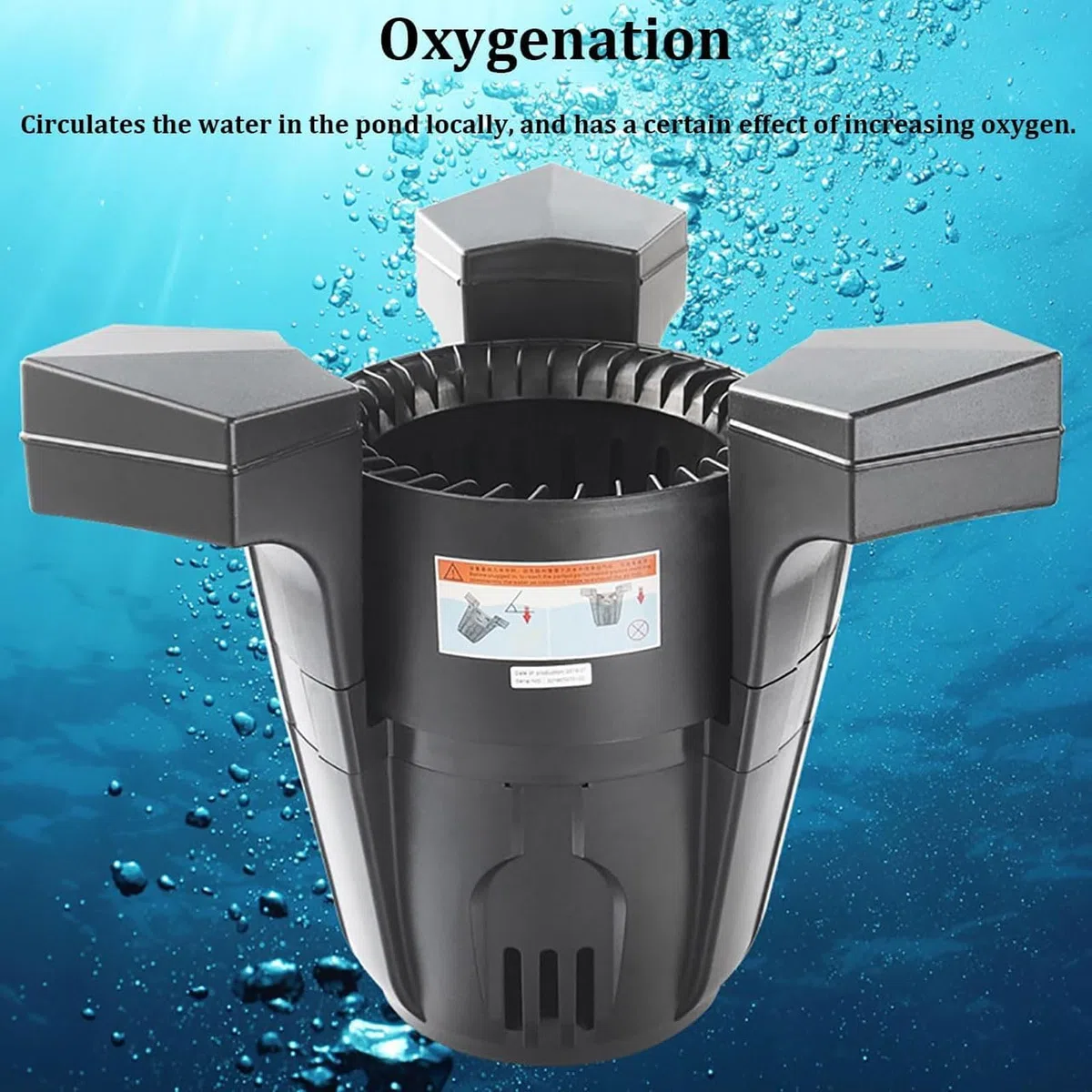 Skimmer automatico per laghetti, 3000-4200 l/h, aspirazione 43 W/70 W, cavo di alimentazione da 10 m, collettore di detriti a basso rumore per laghetti da giardino e piscine