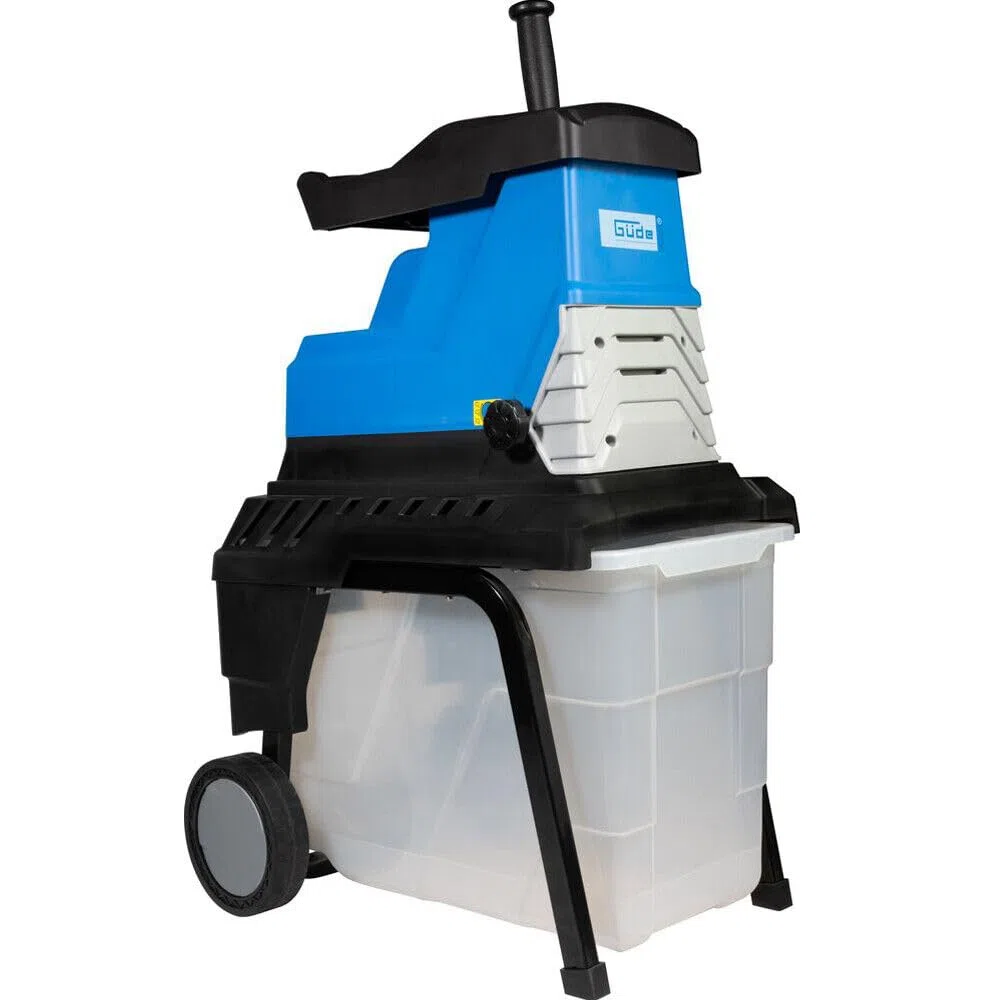 Güde 94375 GH 2800 Super Silent Trituratore da giardino (2800 W, motore a induzione, scatola di raccolta da 55 l, spessore massimo del ramo, silenzioso)