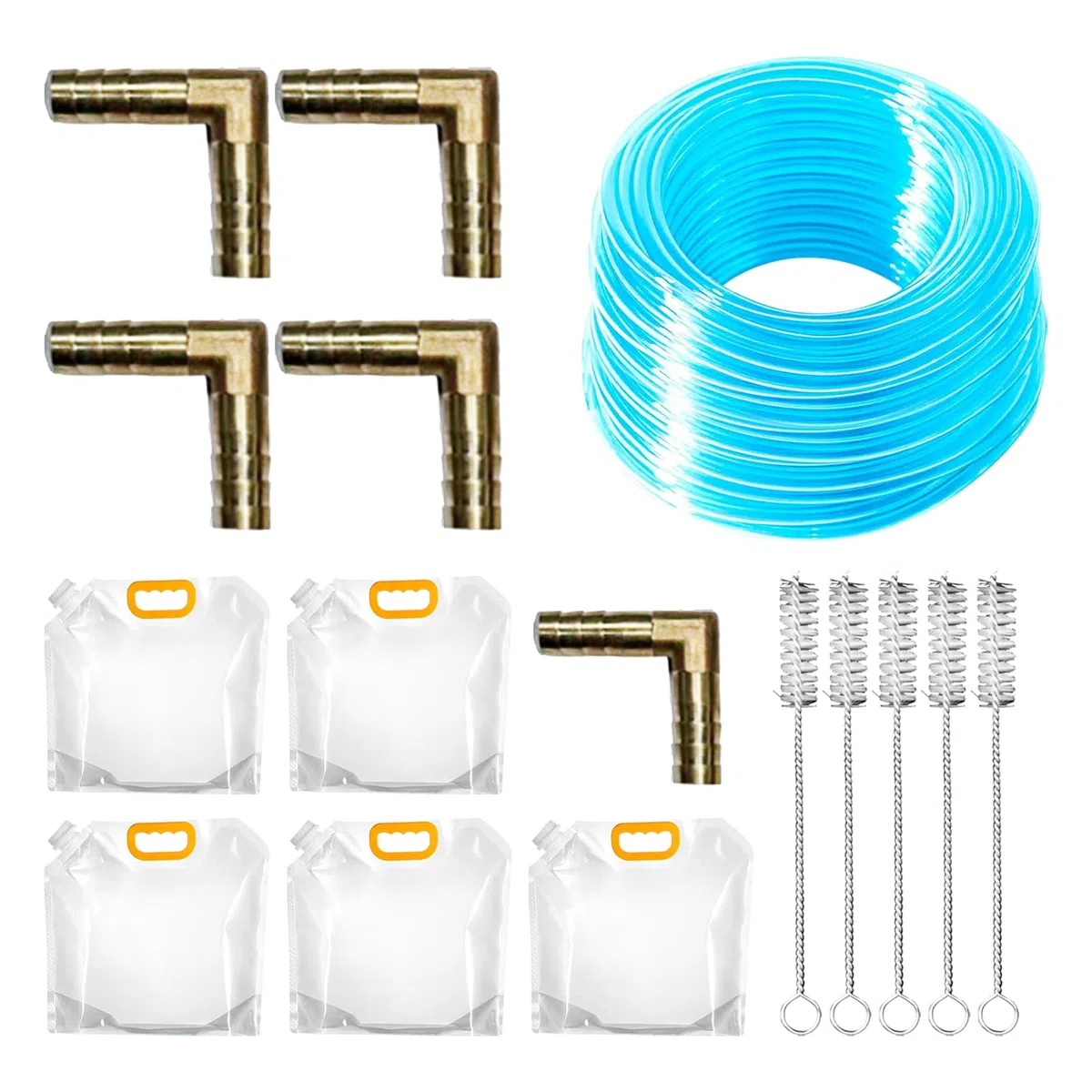 Forniture per estrazione d'acero con Portatile | 5 Spillatori 5 Rubinetti 5 Spazzole 5 Per Hobbisti Principianti Raccolta Filtraggio Conservazione Esterno Cortile