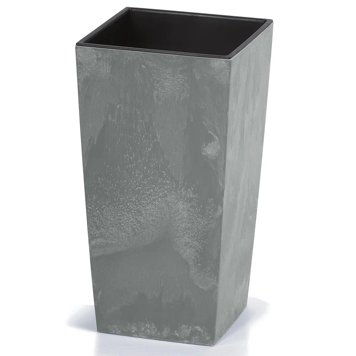 Deuba Fioriera effetto cemento Grigio 91L vaso per piante 75 x 40 x 40 cm vasi da ingresso giardino interni esterni