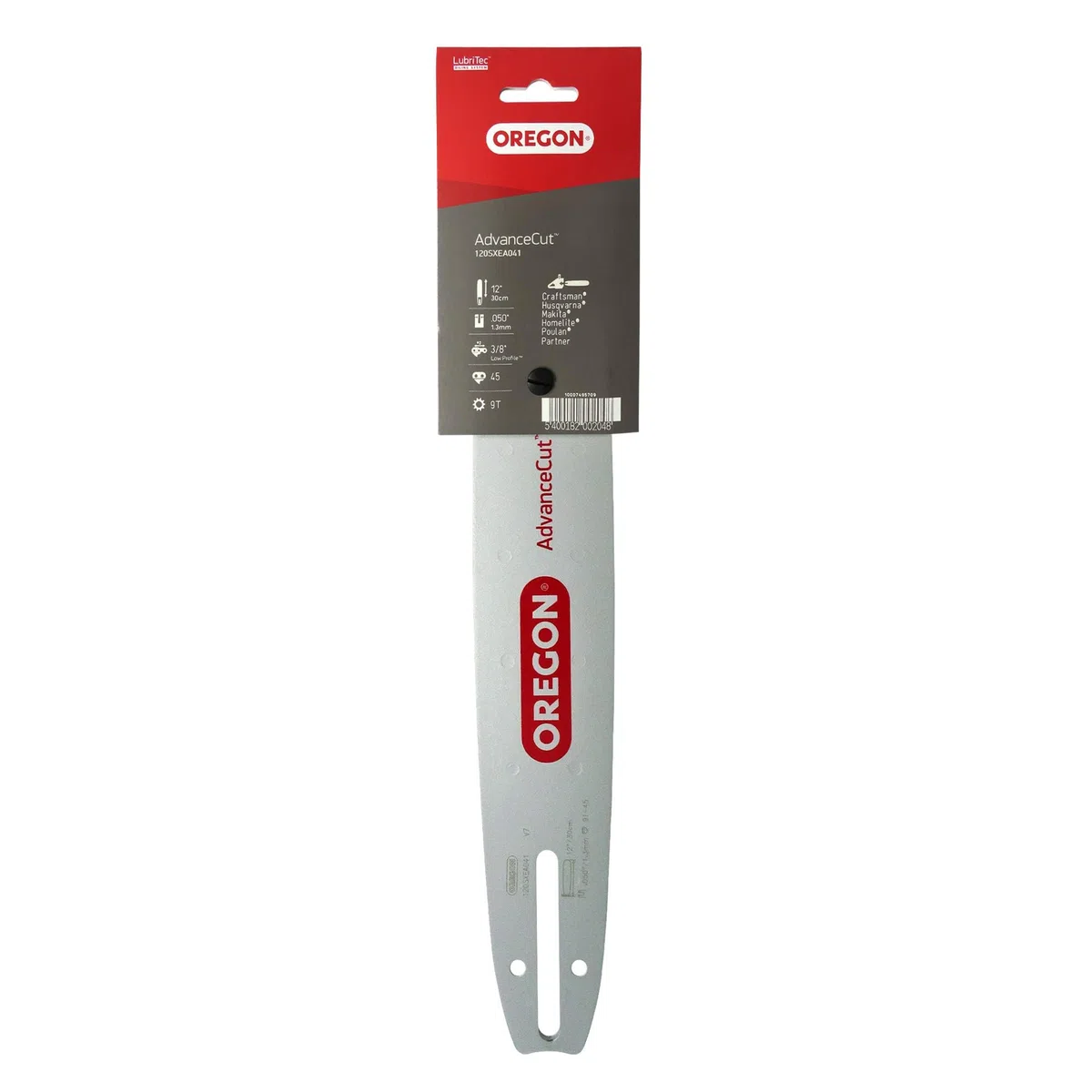 Oregon - Barra di guida per motosega, simmetrica, 30 cm