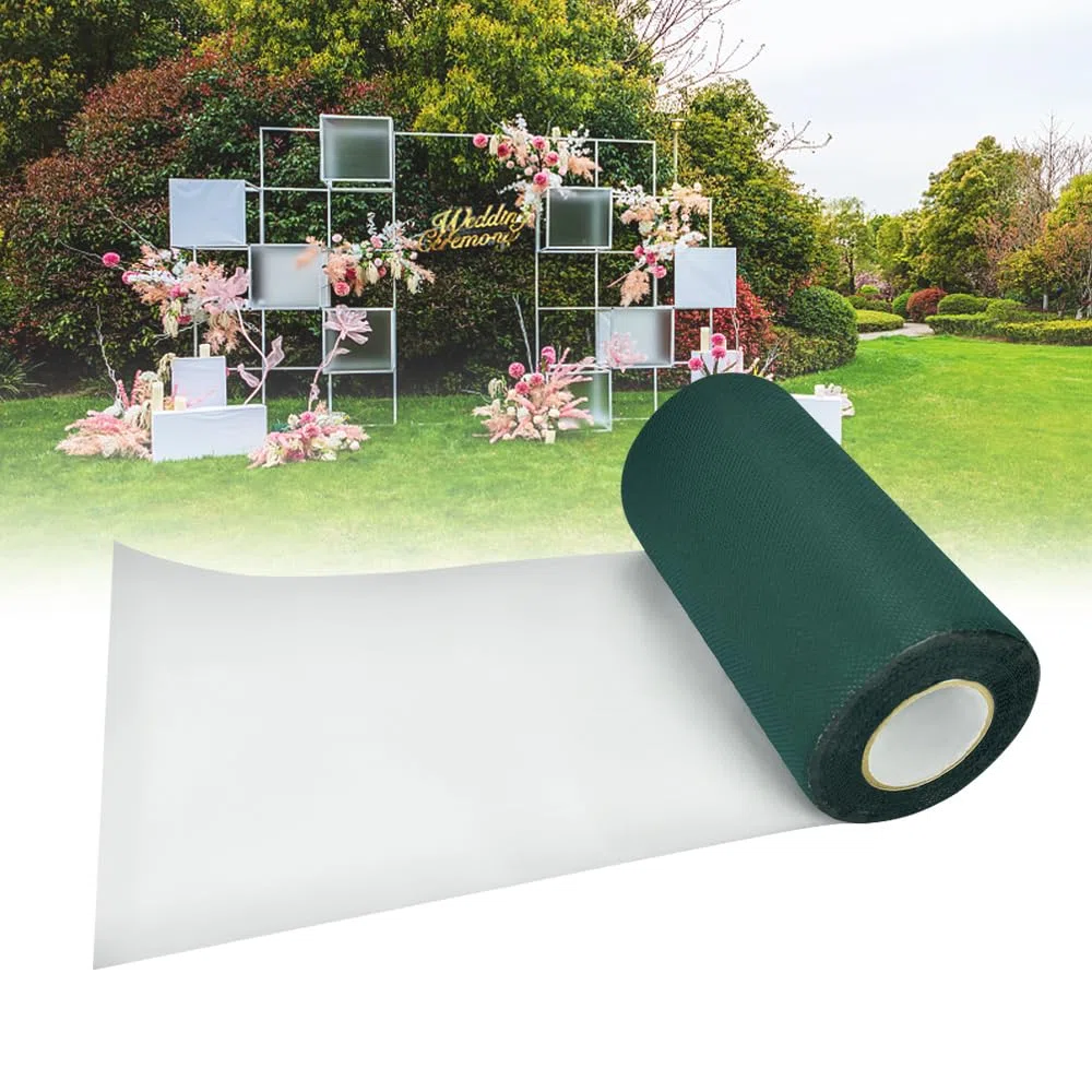 Nastro Adesivo per Erba Sintetica,Nastro Giunzione Prato Sintetico da 10mx15cm,Nastro Autoadesivo per Cucitura di Erba,Nastro di Aggraffatura di Erba Artificiale per Posa Erba da Giardino