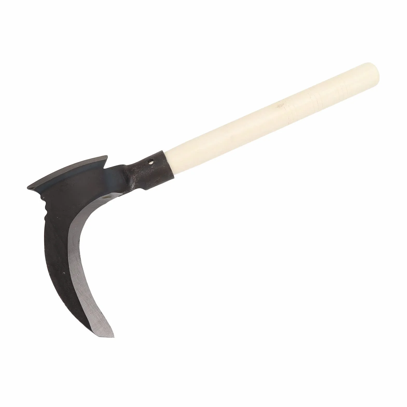 Asixxsix Falce per diserbo, doppio falce in acciaio al manganese, multiuso giardinaggio, diserbo, erba mobile, per emergenza, escursionismo, caccia, attrezzi da giardino (2), Asixxsix4gewumtzkn-12