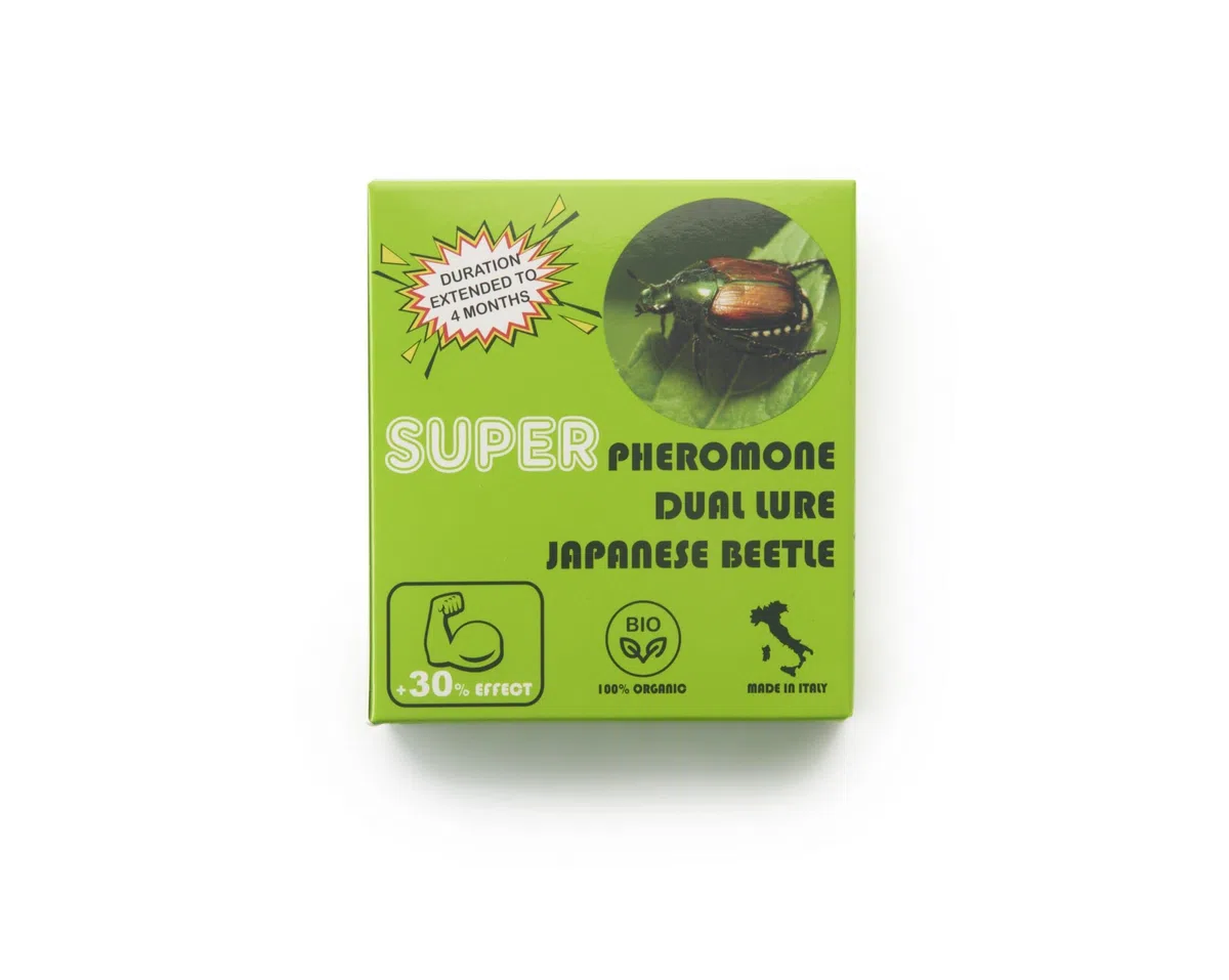 BIOLOGIC TRAP | Super Feromone Popillia Japonica, Doppia Essenza, Efficace Cattura e Lunga Durata, 1 Ricarica