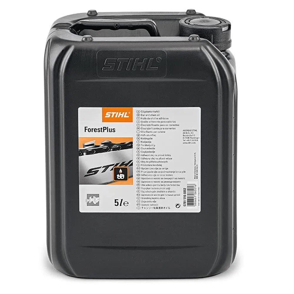 STIHL, olio per catena ForestPlus (etichetta in lingua italiana non garantita)