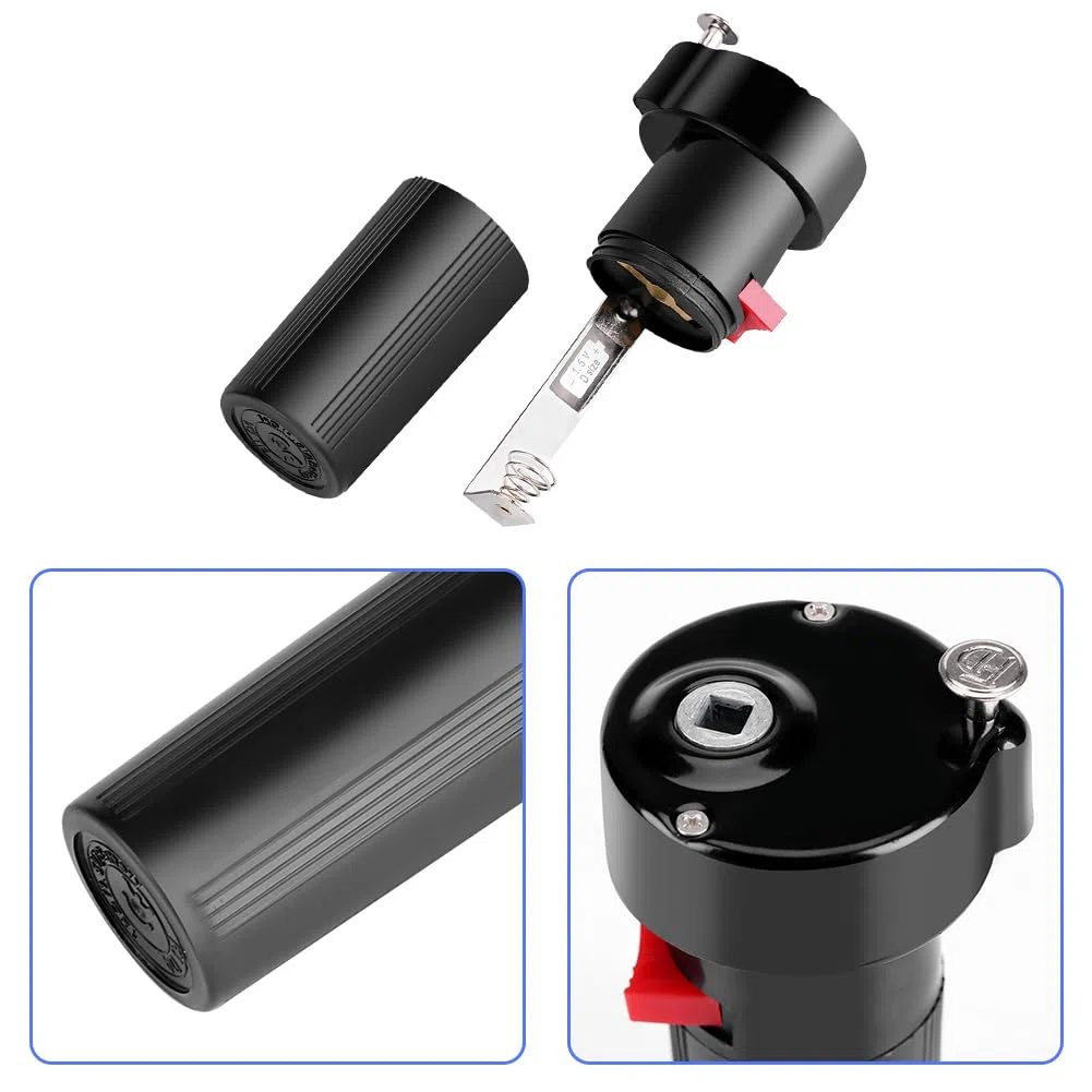 Girarrosto per Barbecue, 1,5 V, Barbecue Rotator Spiedo Mini Motore Elettrico per Barbecue Resistente A velocità Multipla per Basso Rumore Accessorio per Il Campeggio Supporto