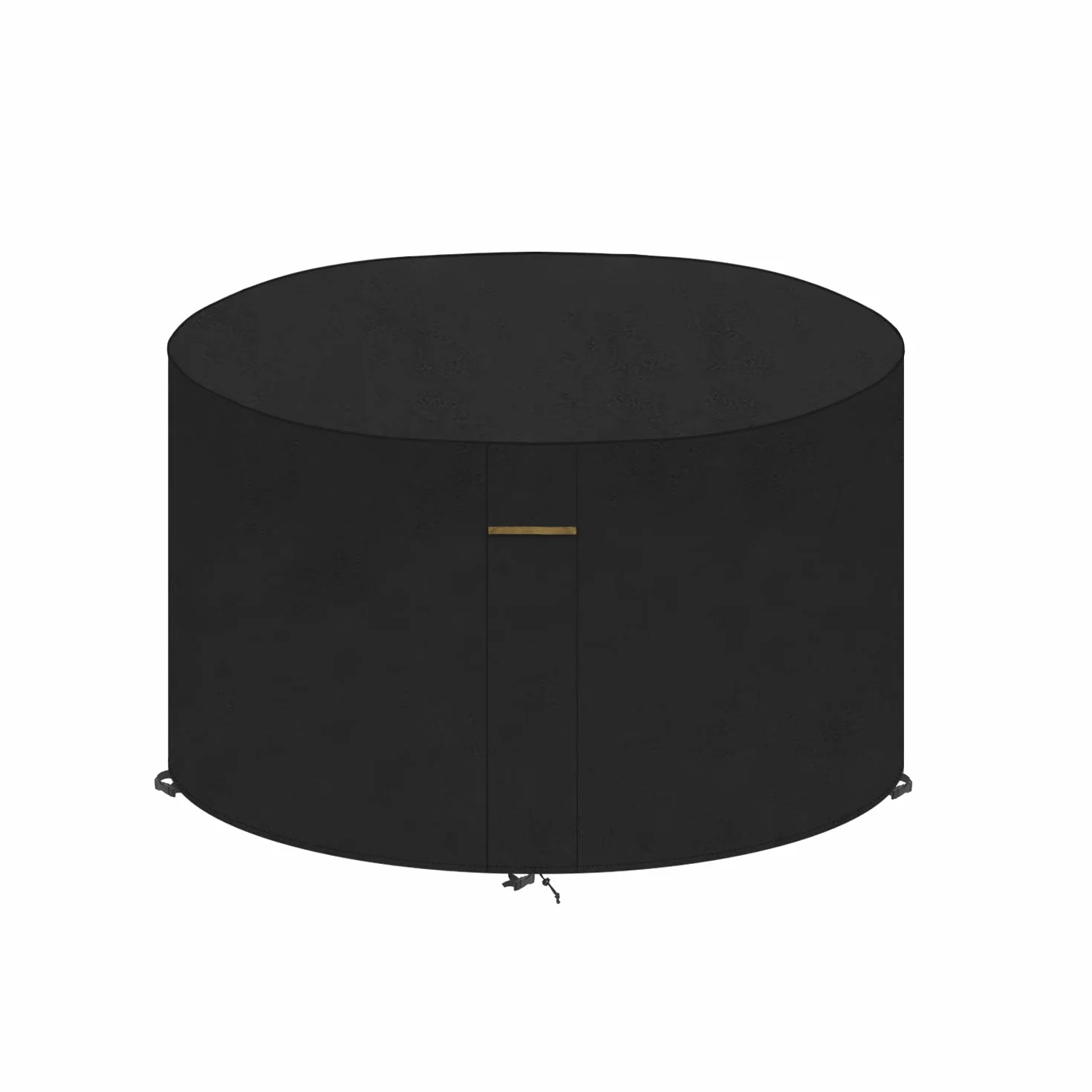 VANSHEIM Copertura per Mobili da Giardino da Esterno Copri Tavolo da Esterno Rotondo Copertura Tavolo da Esterno Impermeabile Resistente UV Tessuto Oxford per Giardino Tavoli Sedie Coperture Ø90x71cm