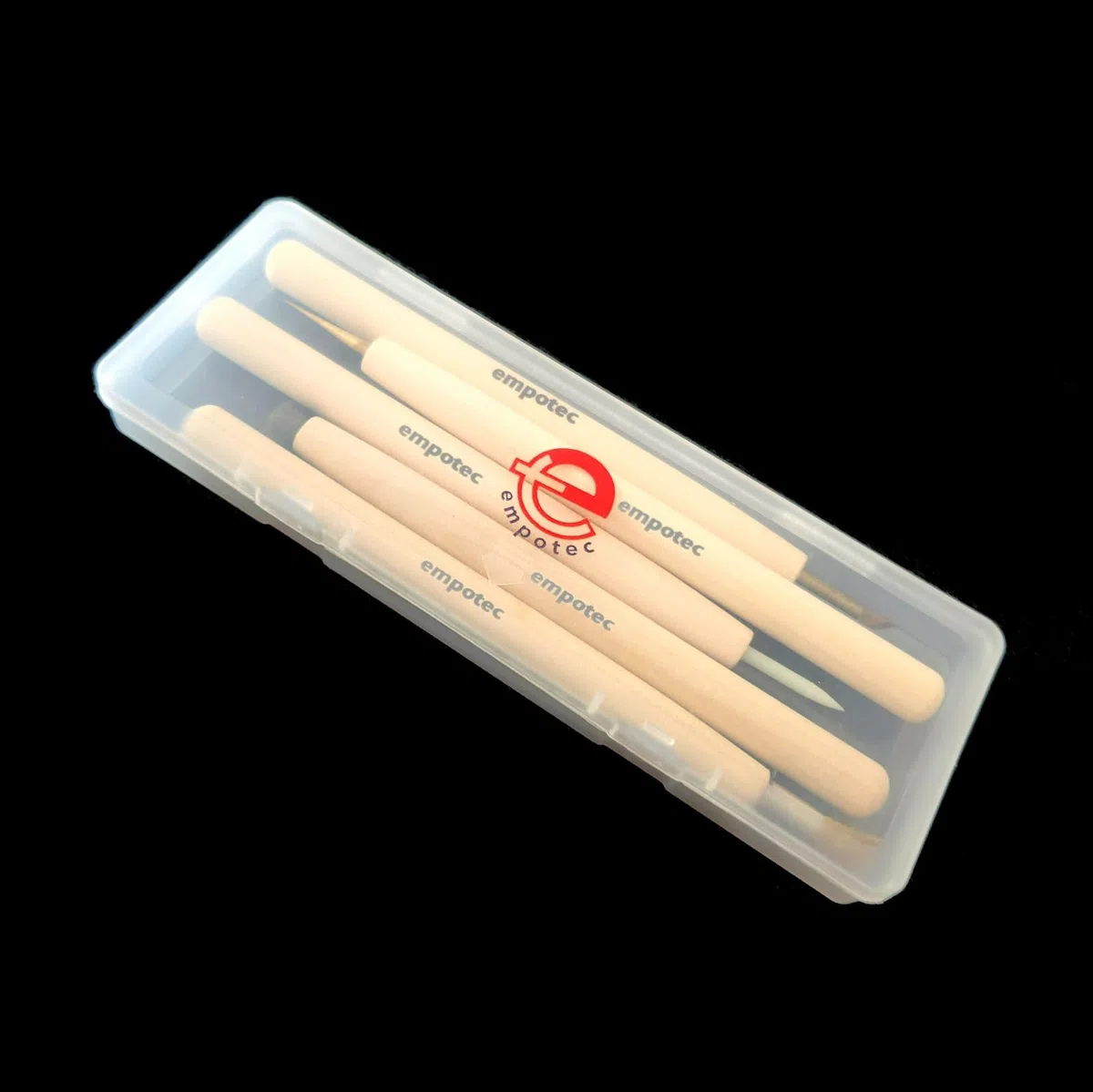 SET 5pz Matite Attrezzi Strumenti Pulizia Monete EMPOTEC Diversi Tipi di Pulizia per Eliminare Incrostazioni Sedimenti Restauro Reperti Archeologici Oggetti Antichi Ricerca Scavo Metal Detector