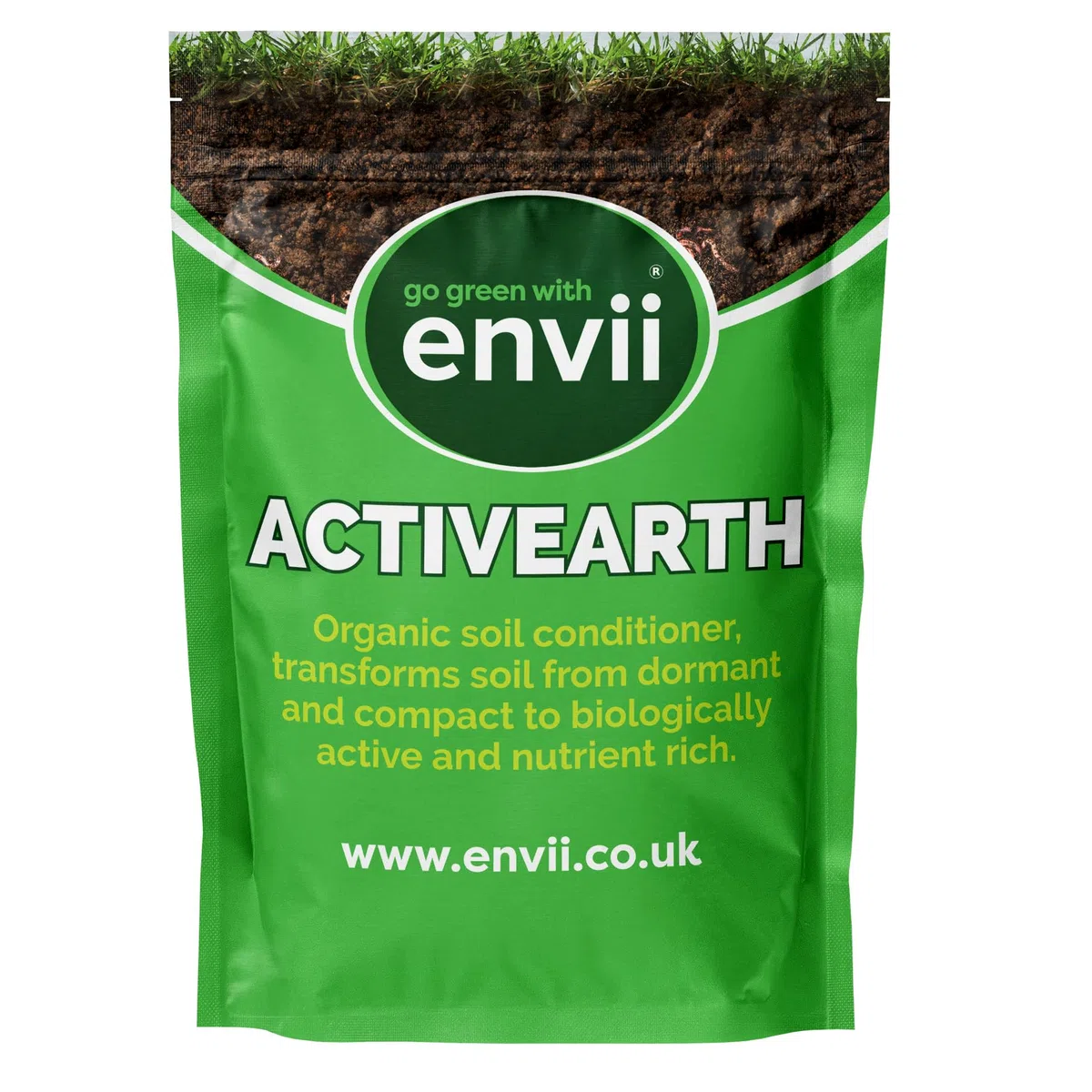 Envii Activearth - Attivatore per il suolo e ammendante copre 60m2