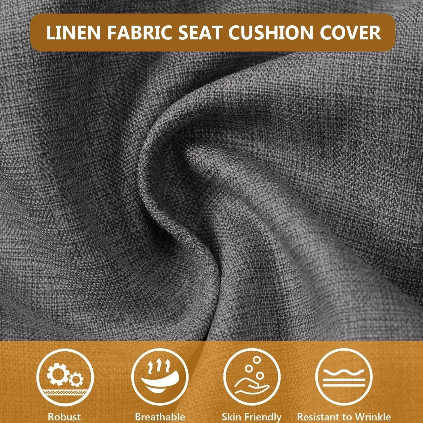 Cuscino per Panca Sfoderabile Lavabile Doppio Antiscivolo Altamente Elastico Adatto per Panchine da Giardino, Altalene, Terrazzi, Panchine da Interno(Blu,125x35cm/49x14in)