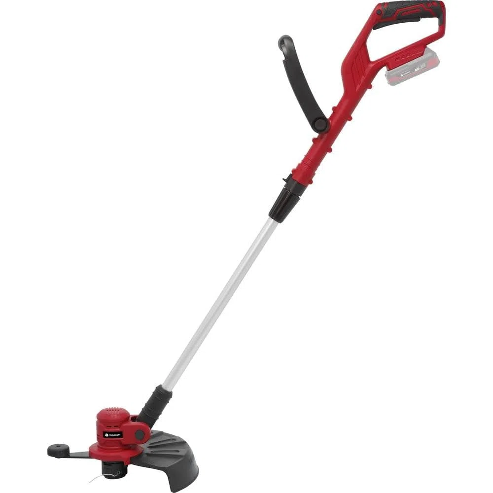 Toolcraft RAS-200 / TAWB-200 tagliaerba a batteria Manico regolabile in altezza 20 V Larghezza di taglio (max): 3, rosso