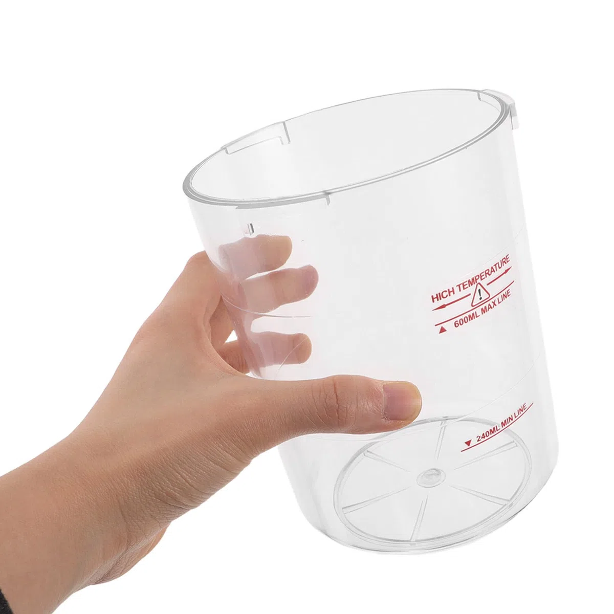 MAGICLULU Tazza di Ricambio per Facciale da 240-600ml in Abs Grande Capacità e Facile Monitoraggio del Livello Dell'acqua per Centri Benessere e Saloni di Bellezza