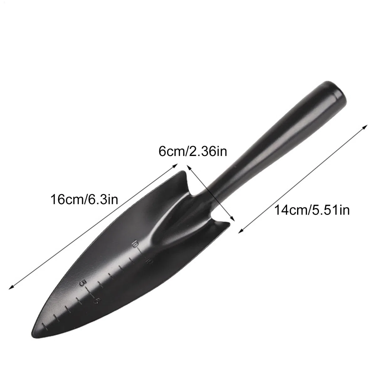 Giardino Shovel, Heavy-Duty Sand Beach Shovel, Metal Garden Spade Trowel, Ergonomic Hand Spade for Digging and Planting, Sturdy Small Gardening Tool for Outdoor Use